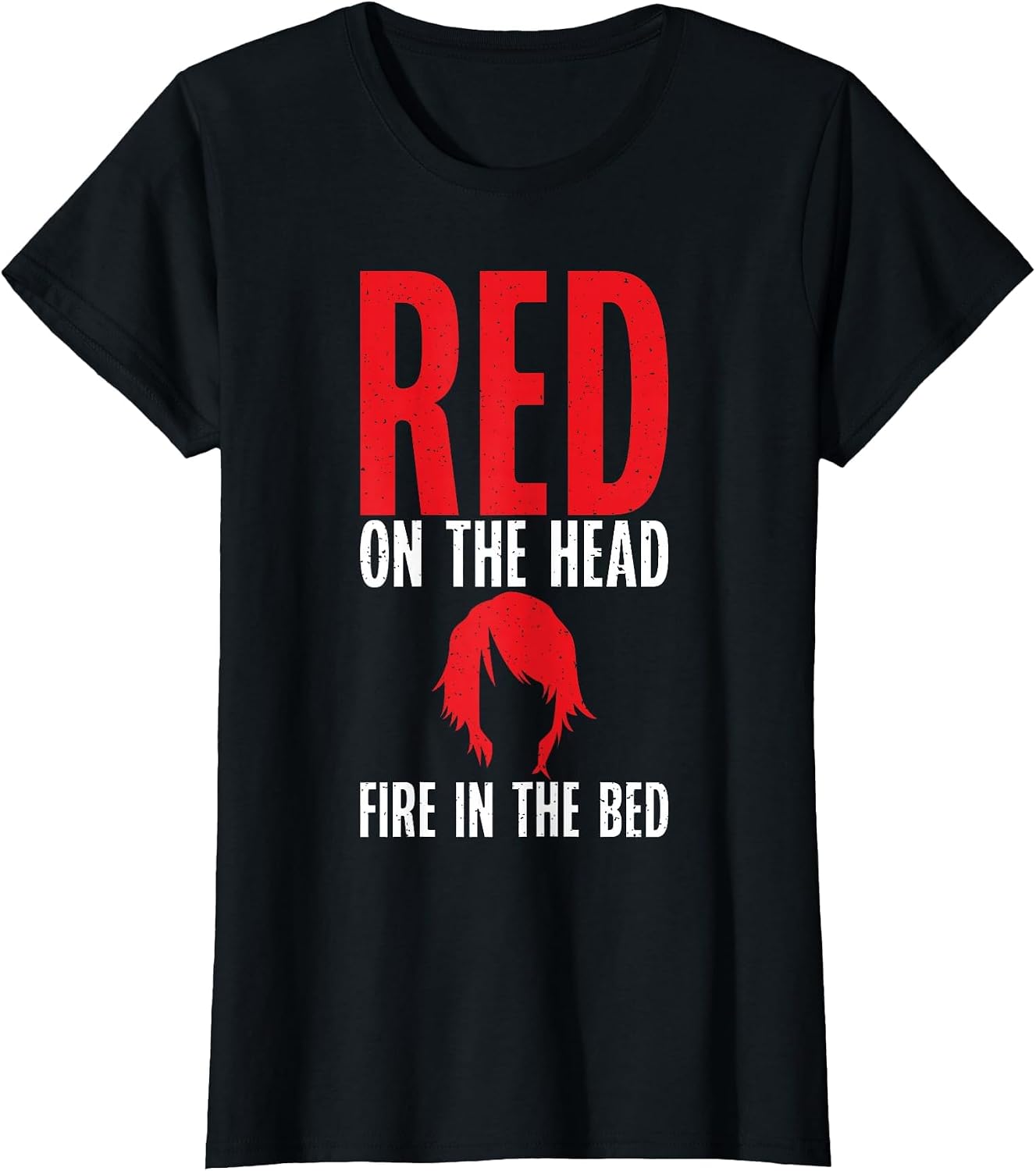 Red on The Head Fire in The Bed Redhead