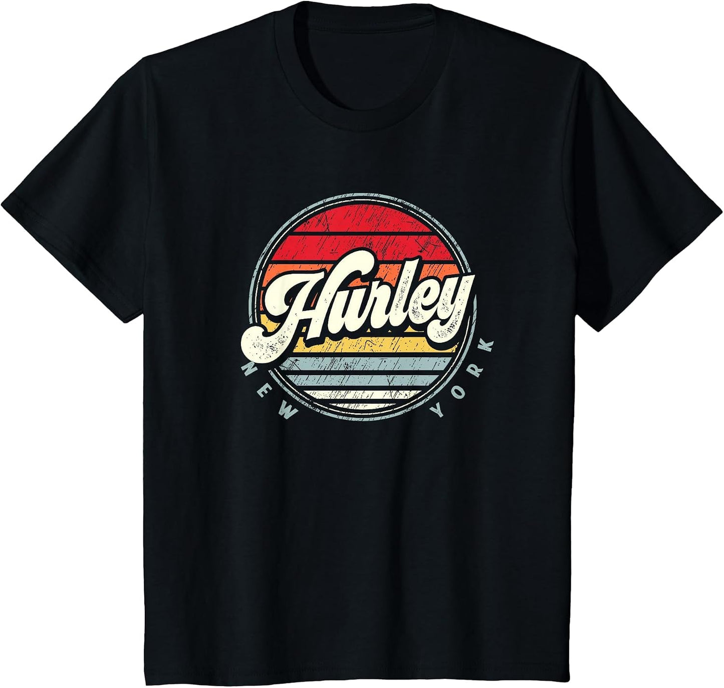 Retro Hurley Home State Cool 70s Style Sunset