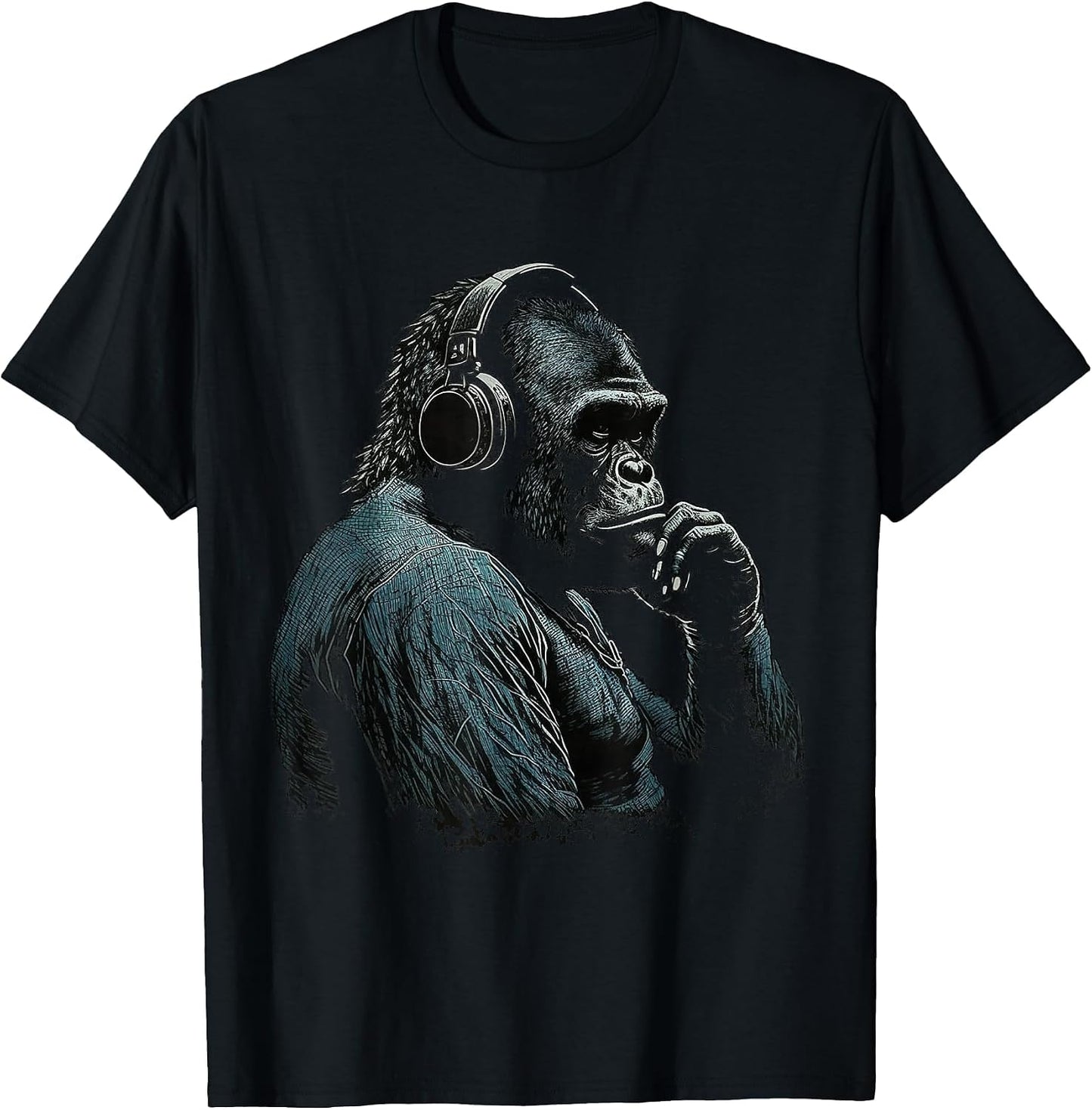 Gorilla Music Artwork Monkey Art Animal