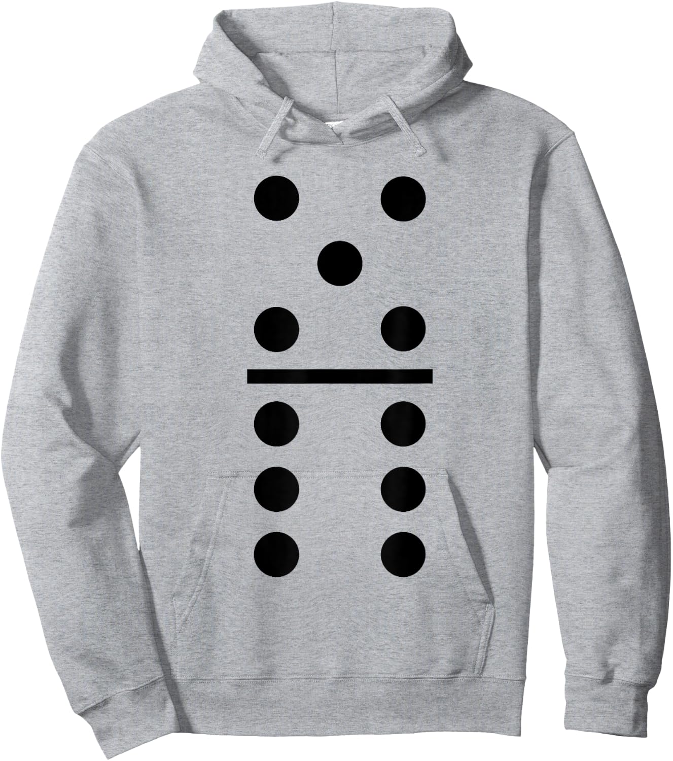 Dominoes Costume Women Domino Halloween Costume Hoodie - Hoodie | Ash