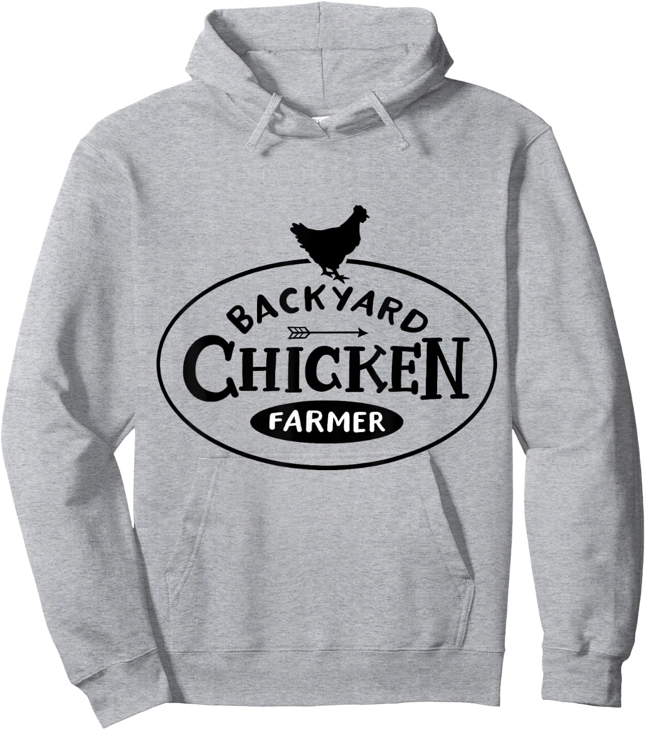 Backyard Chicken Farmer Chicken Lover Cute Hoodie - Hoodie | Ash