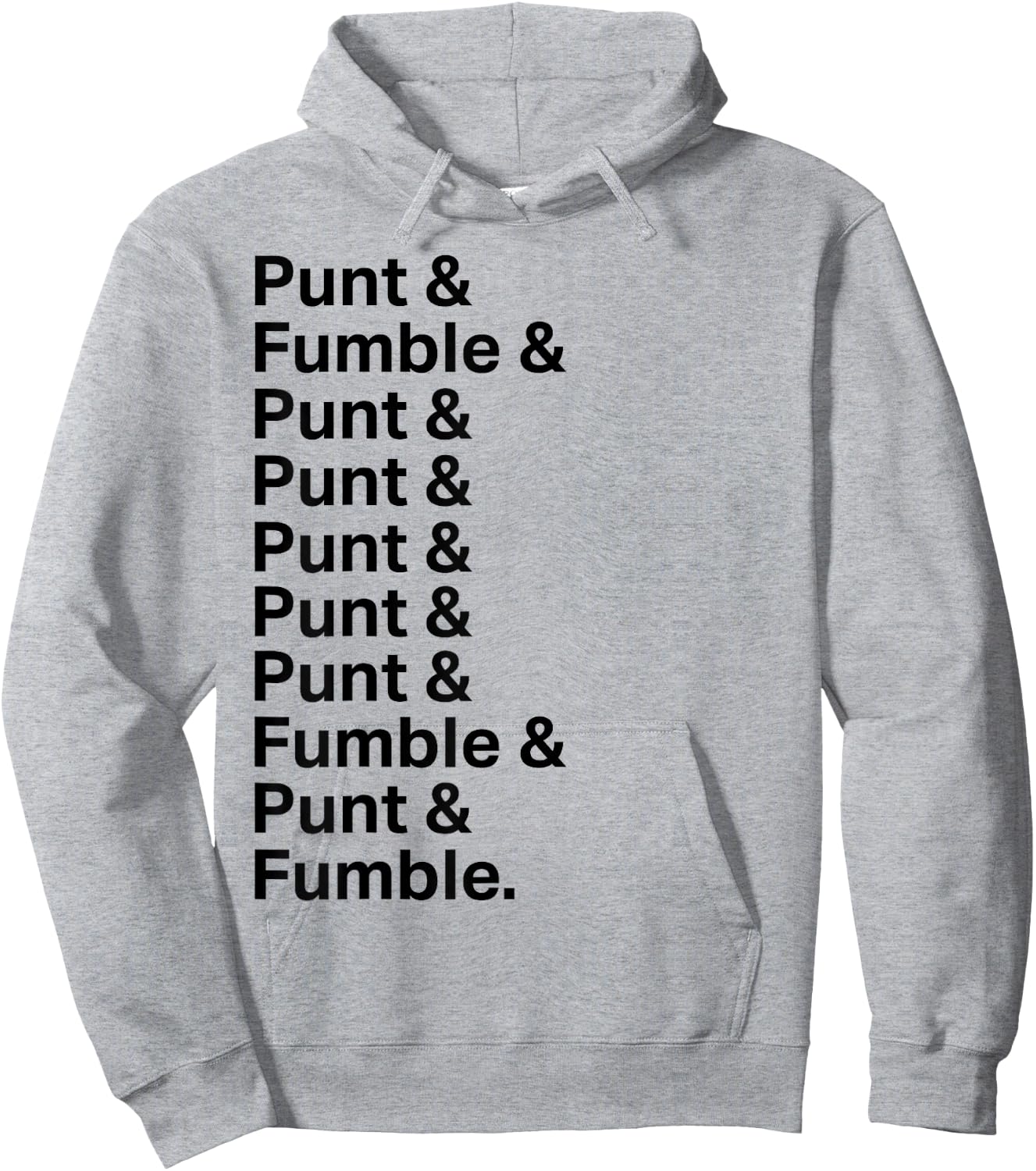 Punt & Fumble Hoodie - Hoodie | Ash