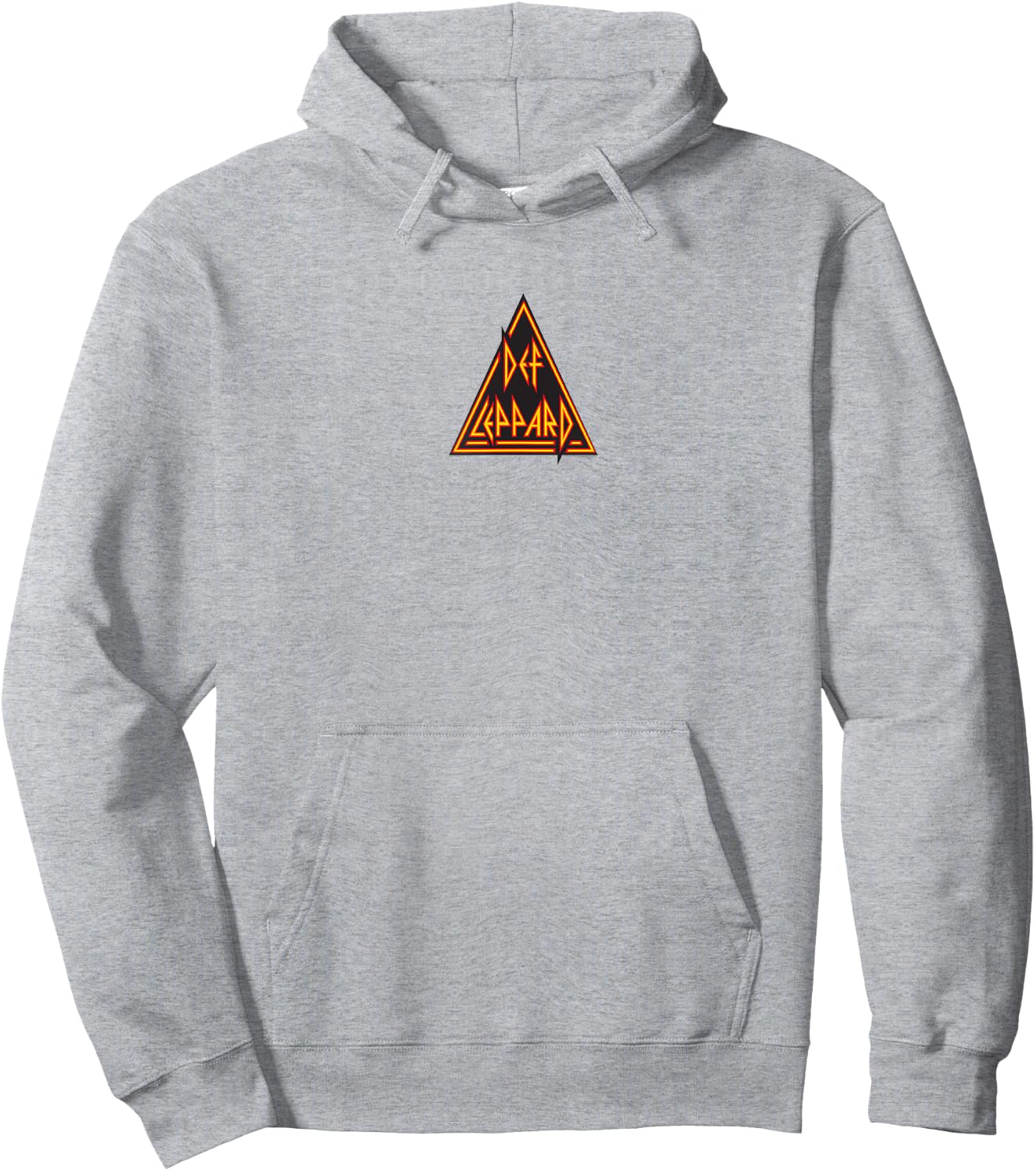Def Leppard - Tiny Triangle Hoodie - Hoodie | Ash