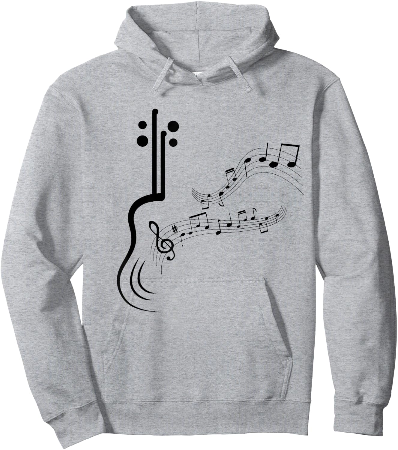 Musical Sheet Music Musicians Clef Sheet Music Hoodie - Hoodie | Ash