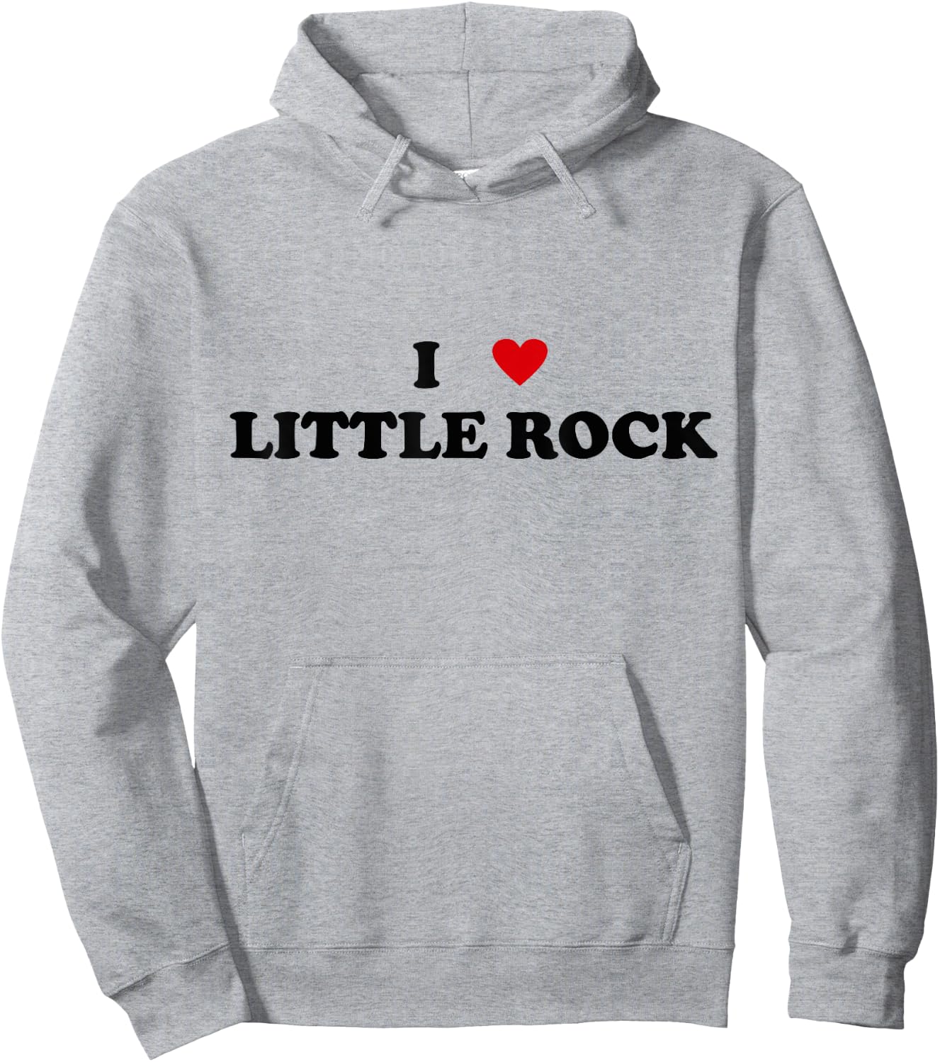 I Heart USA City - I Love Little Rock Hoodie - Hoodie | Ash