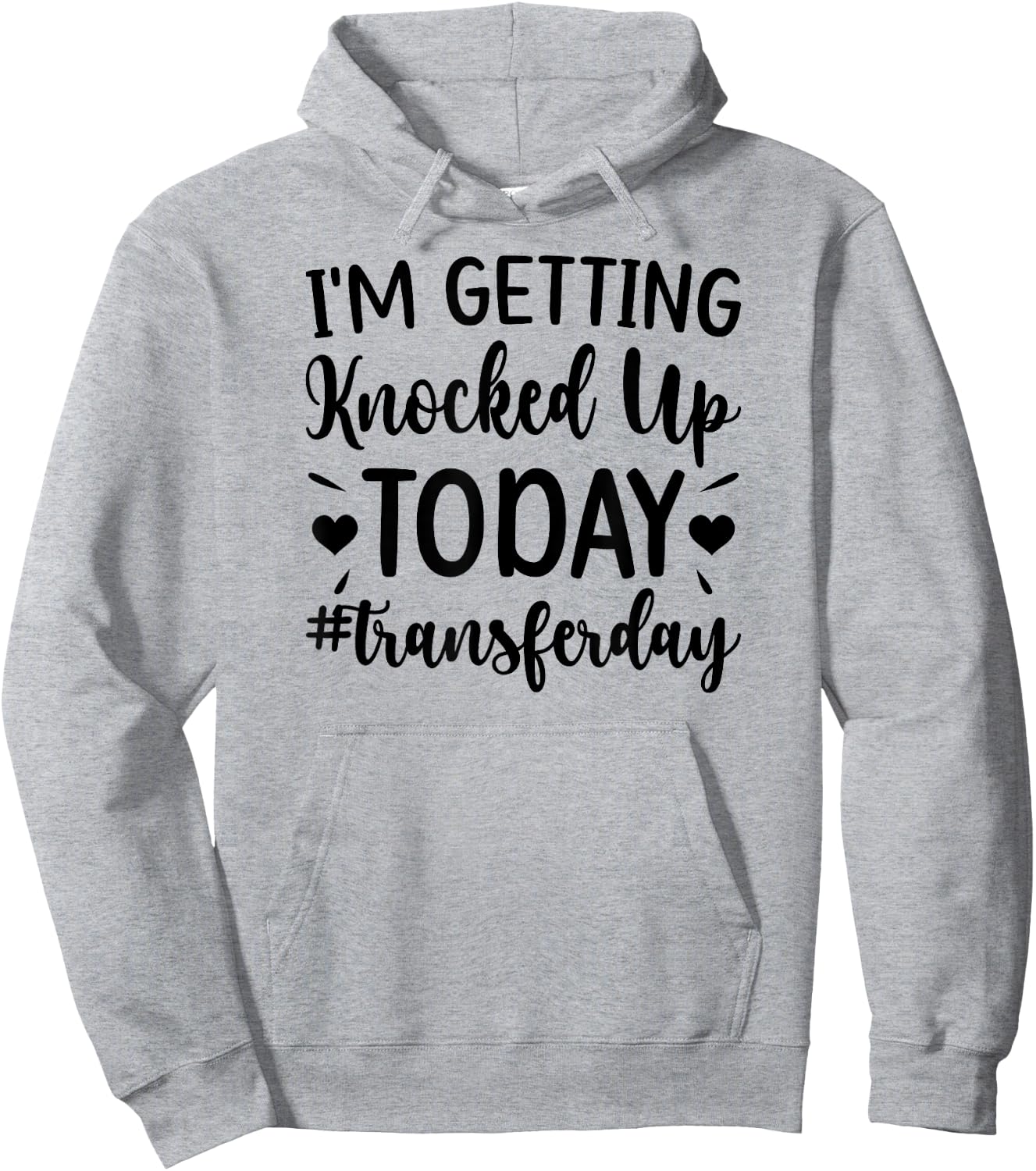 Embryo Transfer Day IVF Transfer Day Couple Hoodie - Hoodie | Ash