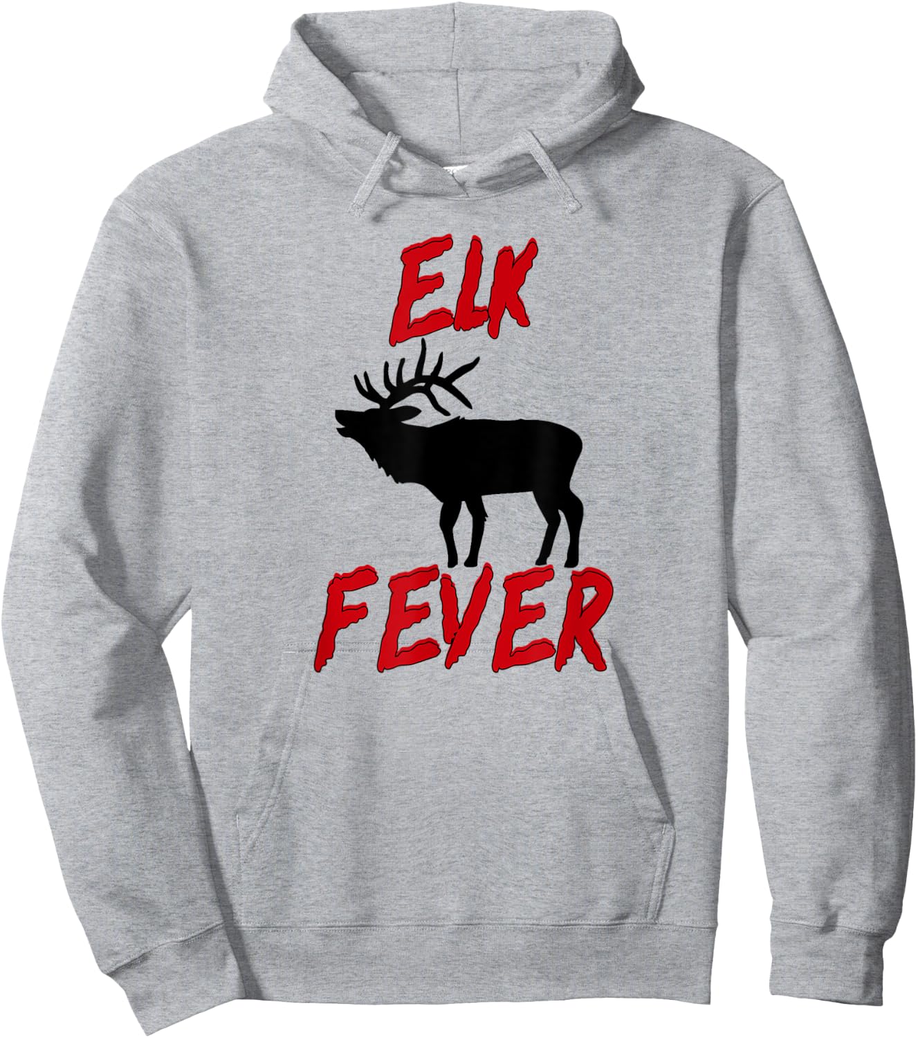 Elk Fever Hunter Hoodie - Hoodie | Ash