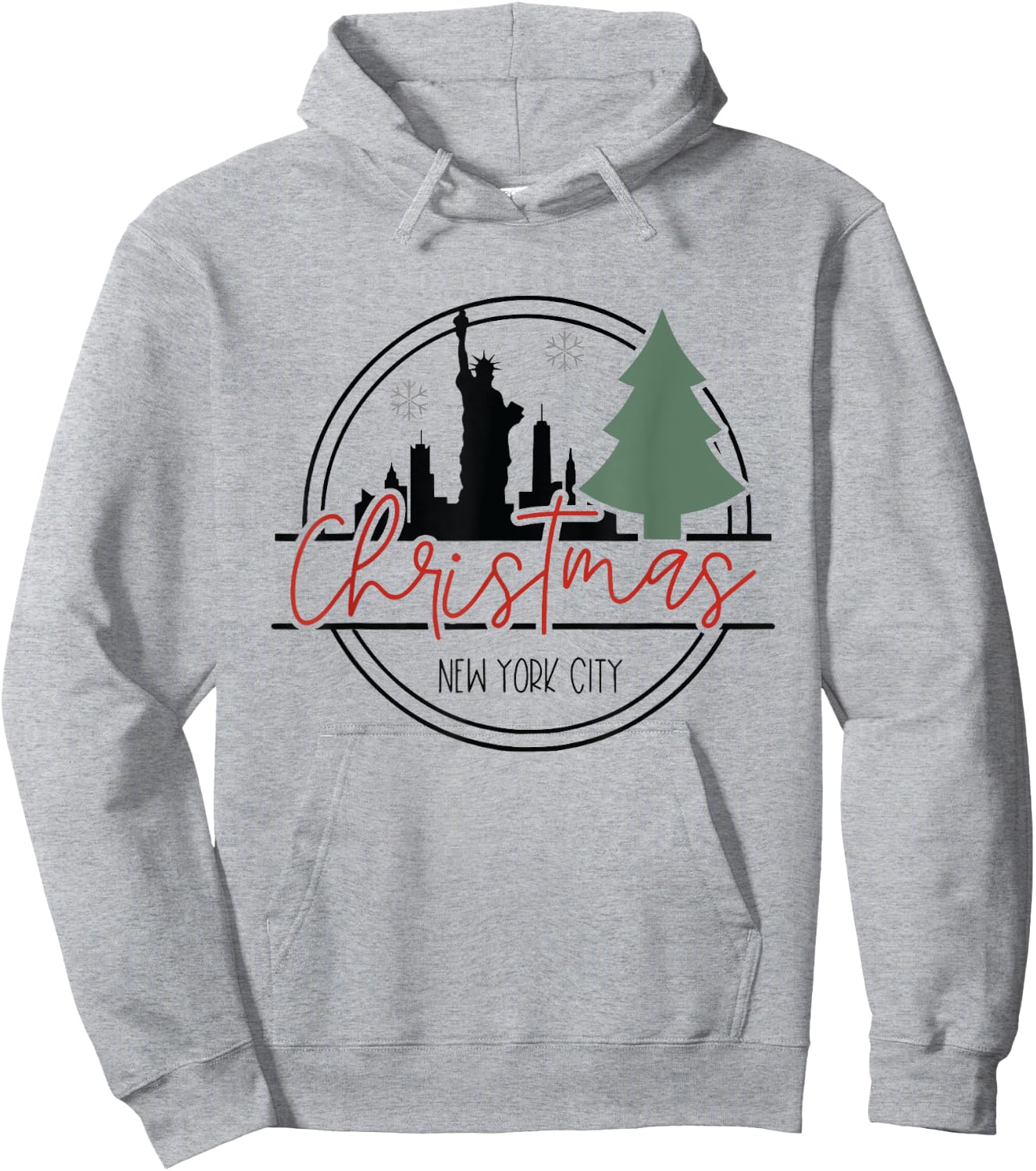 New York City Christmas Trip Hoodie - Hoodie | Ash