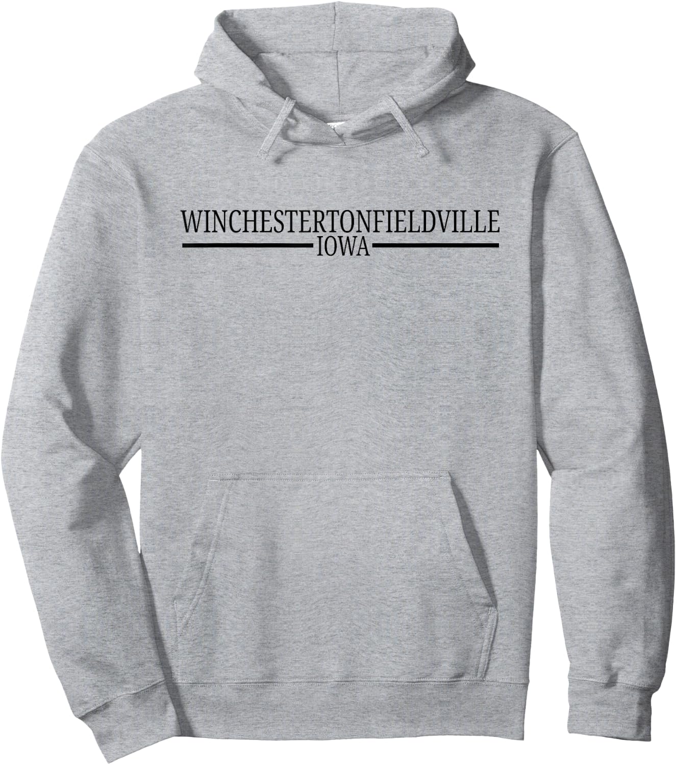 Winchestertonfieldville - Iowa Hoodie - Hoodie | Ash