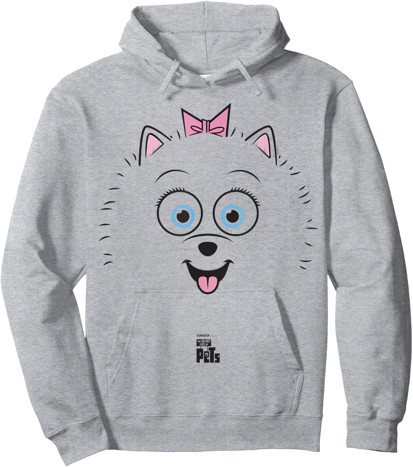 The Secret Life of Pets Gidget Big Face Hoodie - Hoodie | Ash