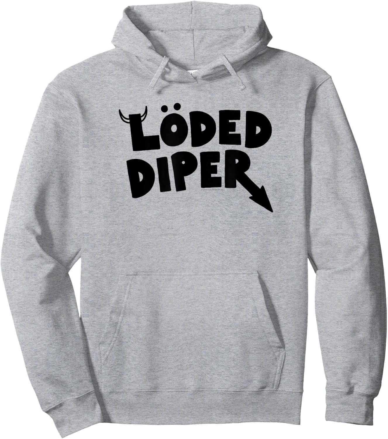 Diary of a Wimpy Kid LÖDED DIPER Logo Hoodie - Hoodie | Ash