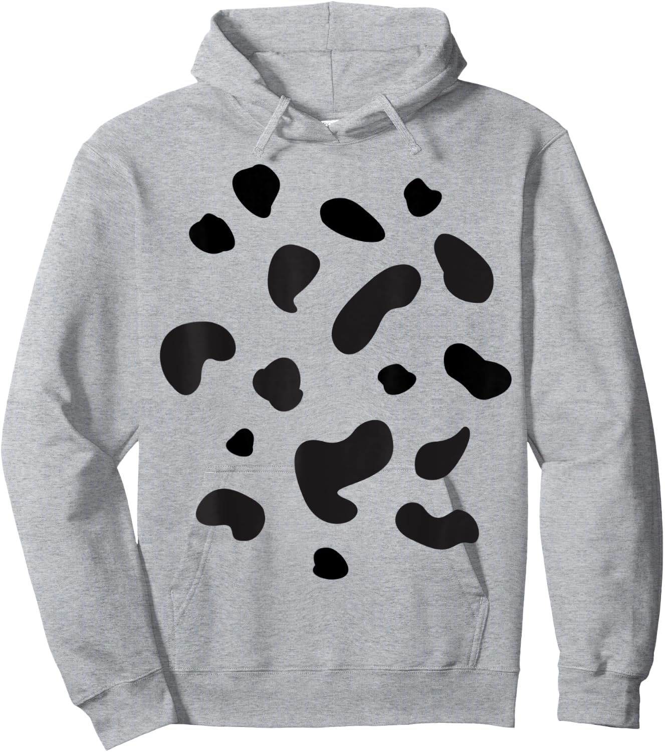 dalmatian cow stains spots Carnival Costume Hoodie - Hoodie | Ash