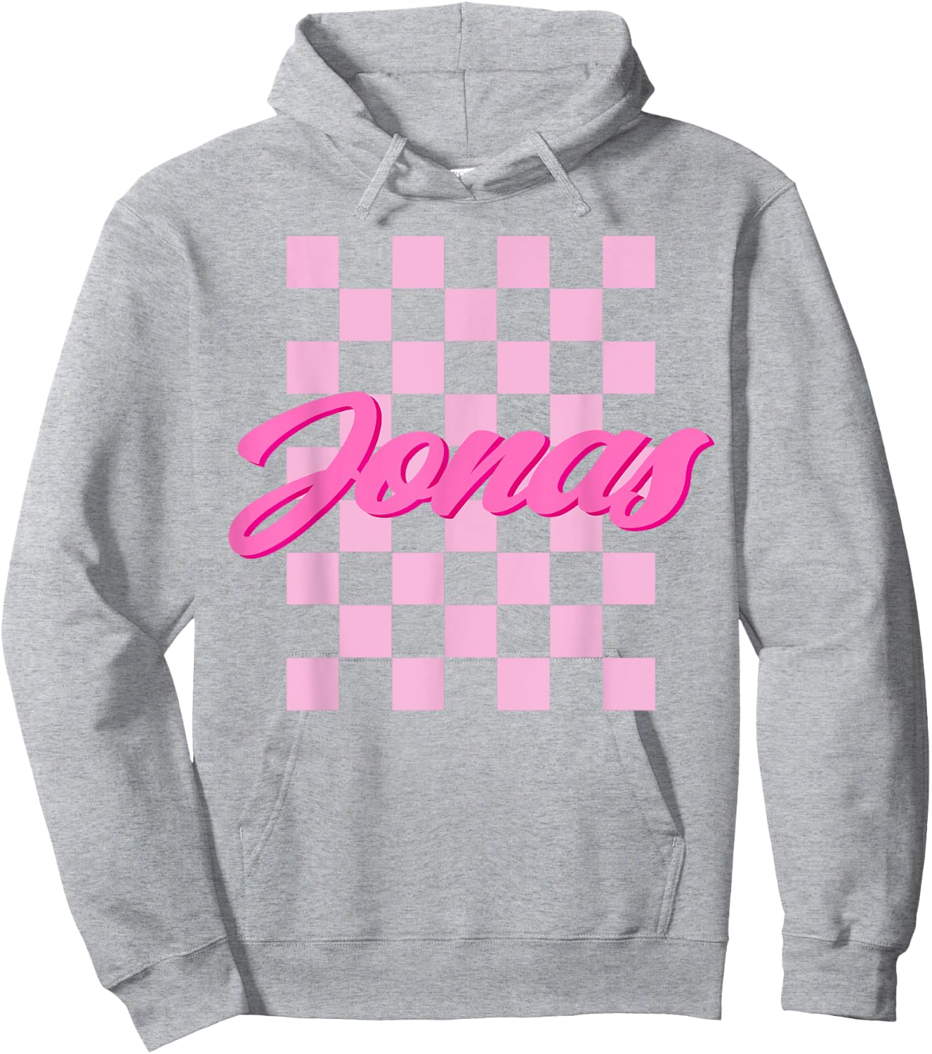 First Name Jonas I Love Jonas Hoodie - Hoodie | Ash