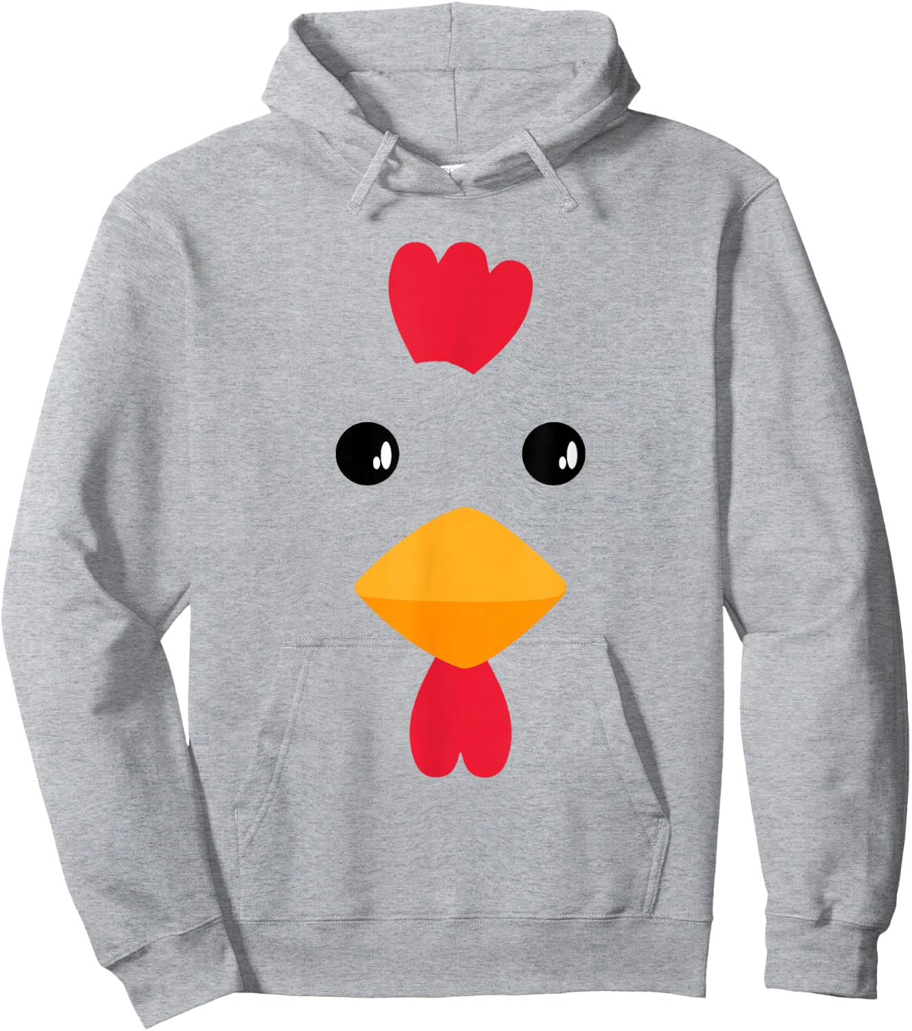 Chicken Halloween Costume DIY Funny Kids Adults Hoodie - Hoodie | Ash