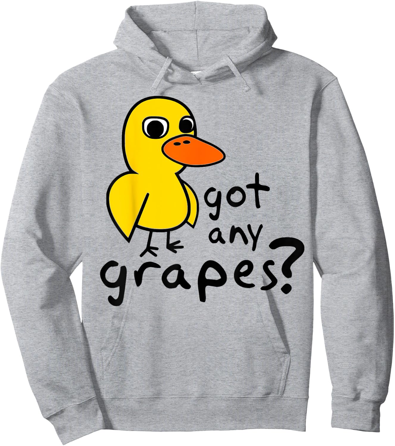 Got Any Grapes? Duck Song funny kids Hoodie - Hoodie | Ash