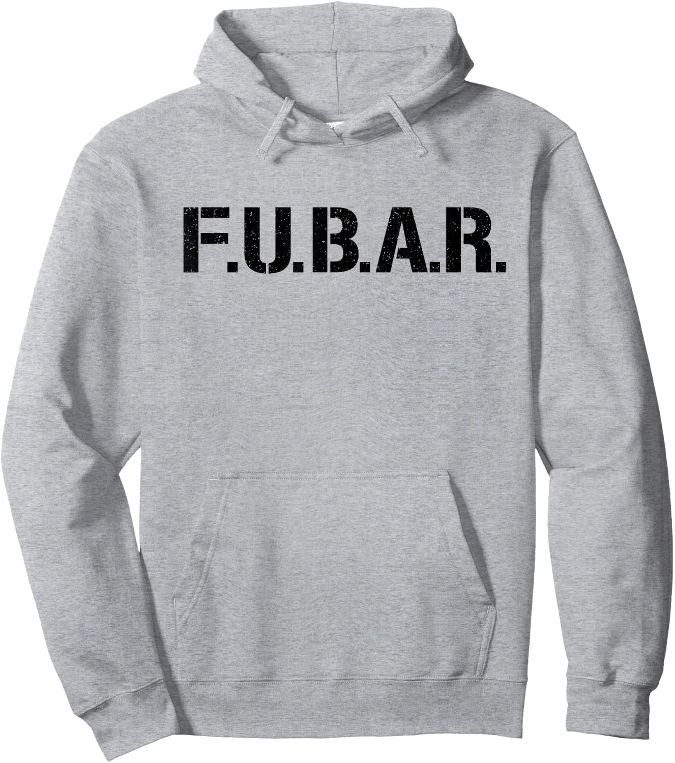 Fubar F.u.b.a.r. Acronym Hoodie - Hoodie | Ash