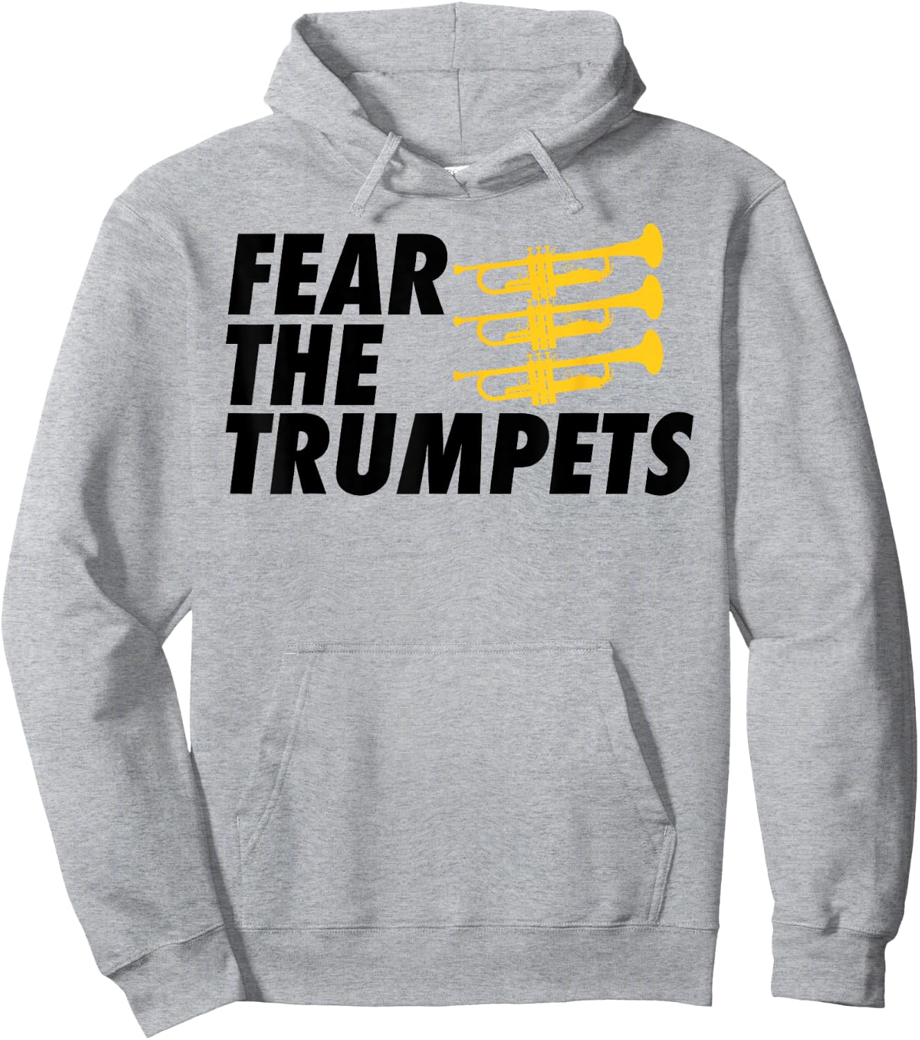 Fear the trumpets Hoodie - Hoodie | Ash