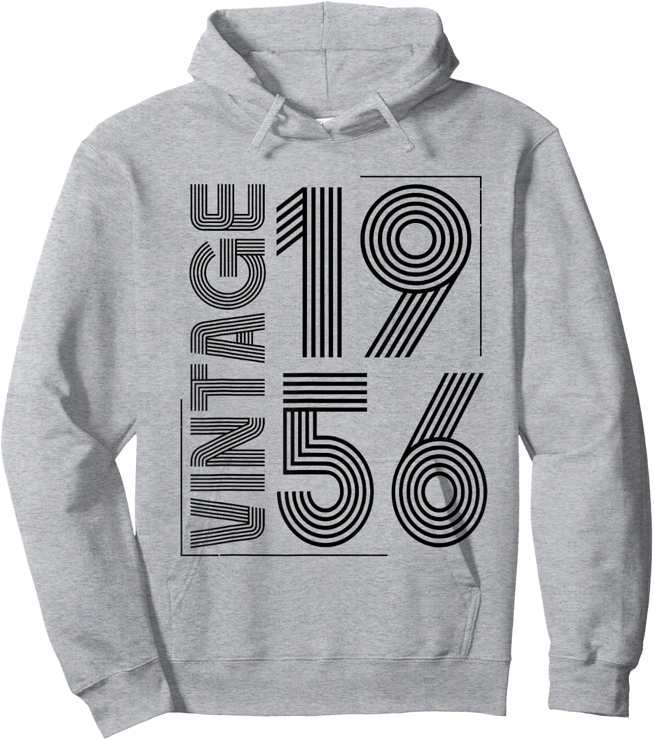 Vintage 1956 T Shirts Retro Funny 1956 Birthday Hoodie - Hoodie | Ash