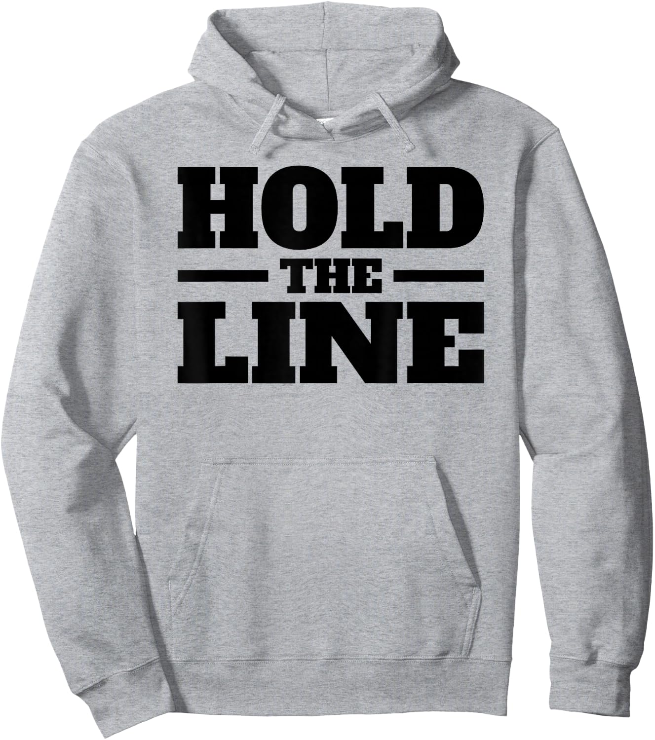Hold the Line Hoodie - Hoodie | Ash