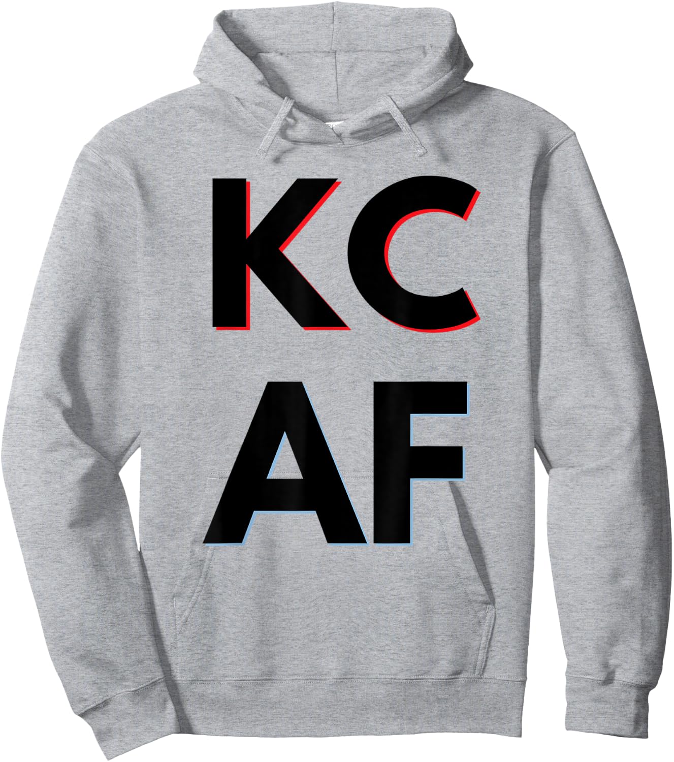 KC AF - Kansas City Missouri Hoodie - Hoodie | Ash