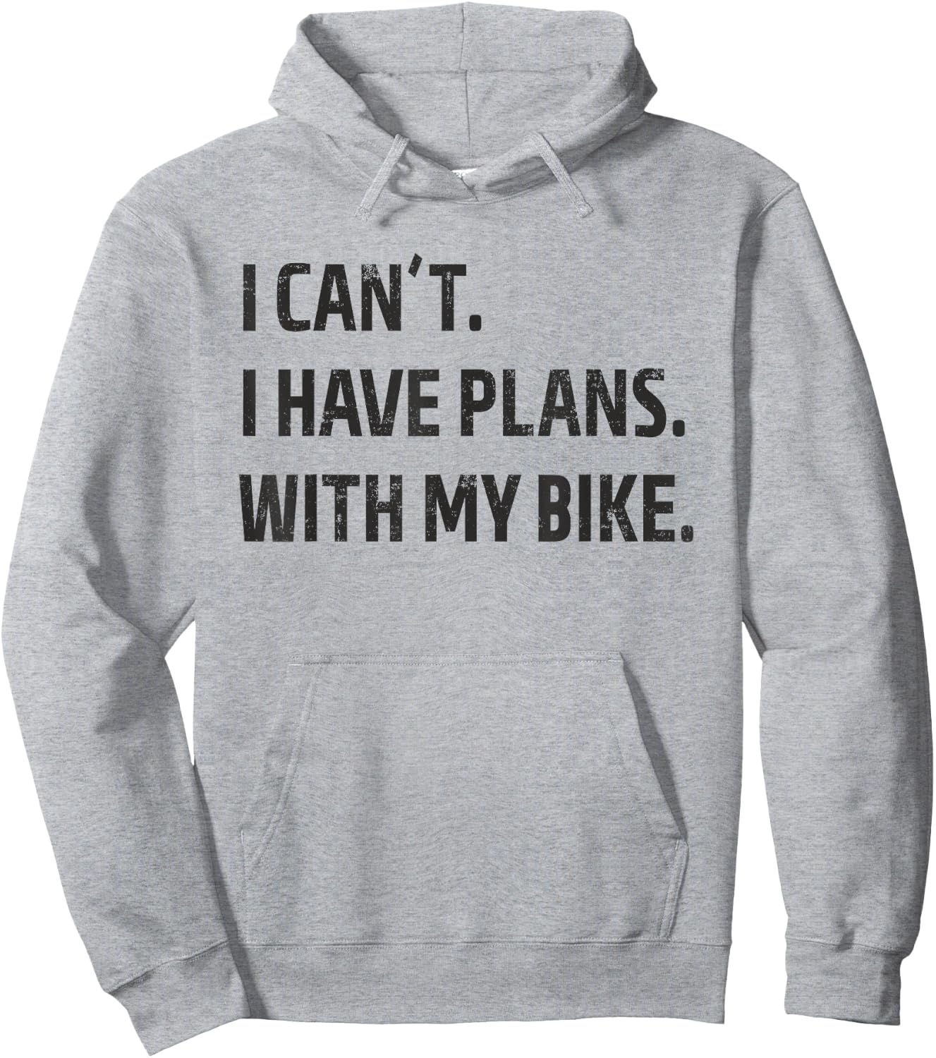 I Have Plans With My Bike - Mountain Bike MTB Hoodie - Hoodie | Ash