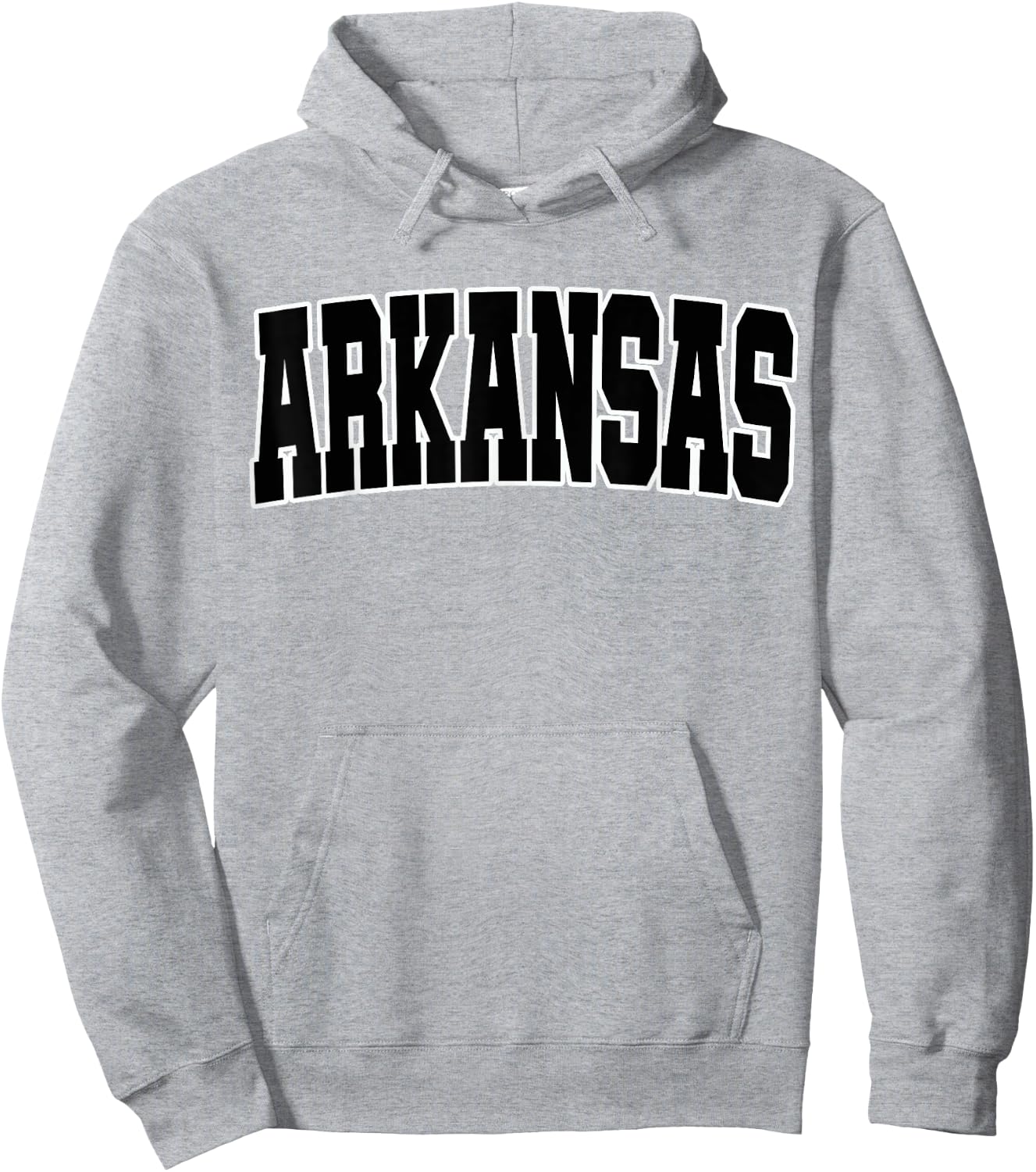Arkansas Vintage Style Hoodie - Hoodie | Ash