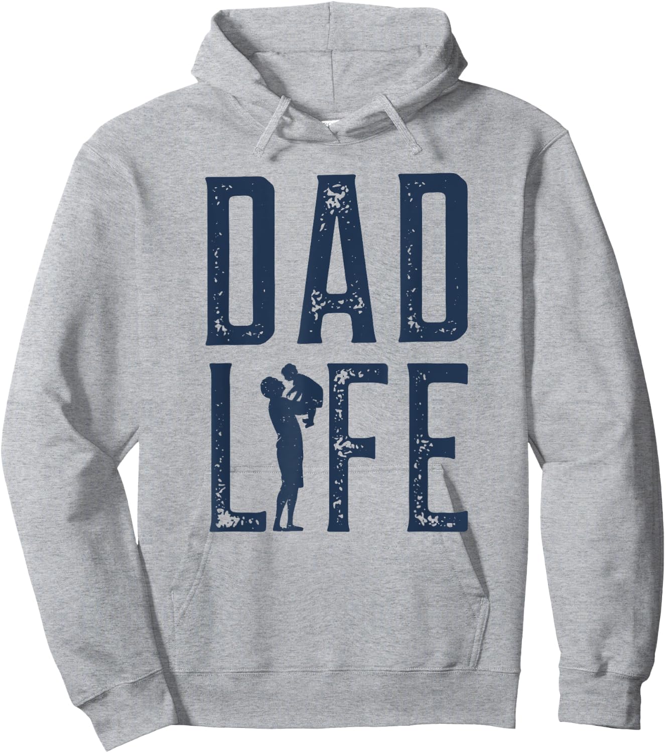 Dad Life Boy Dad Hoodie - Hoodie | Ash