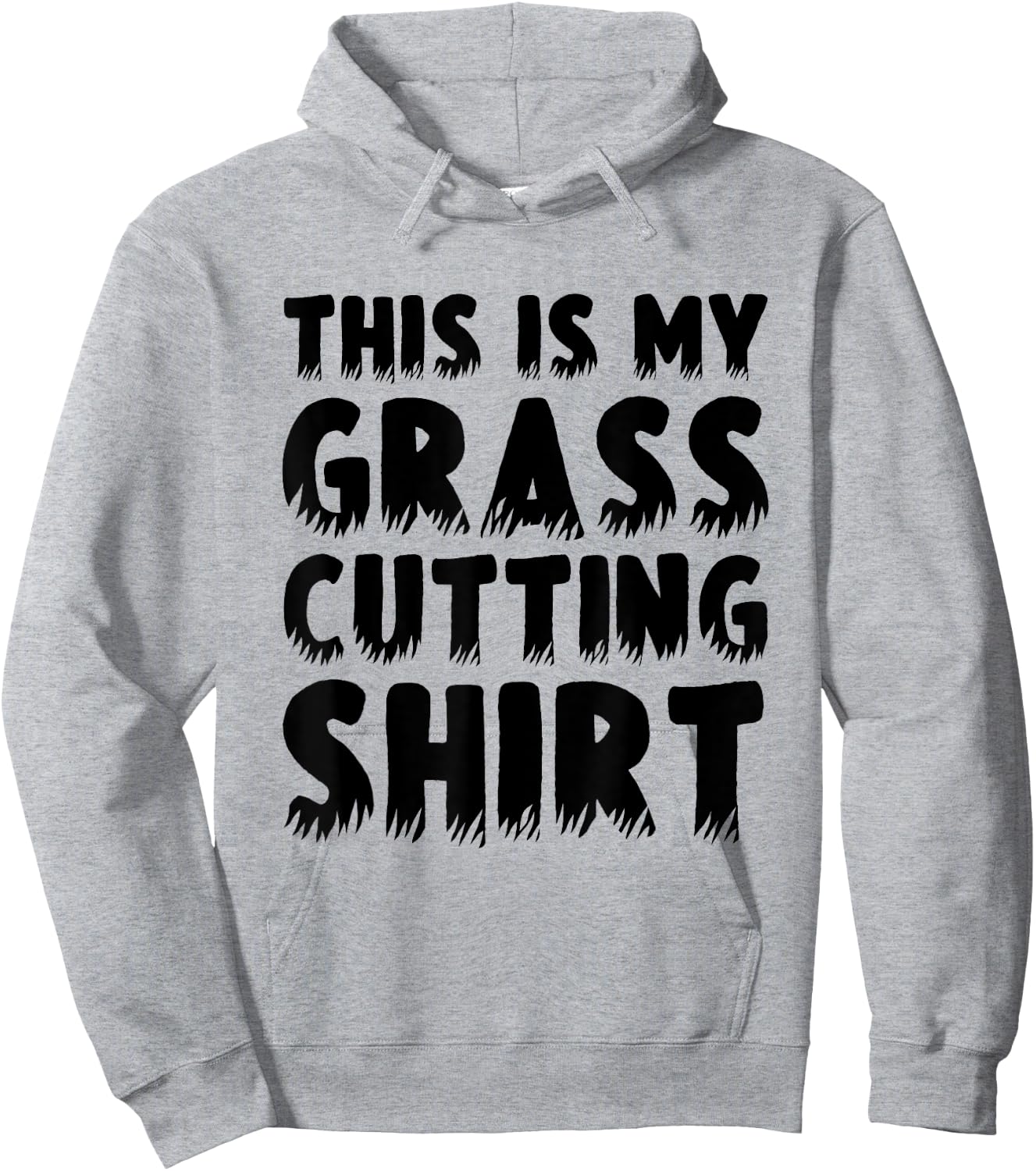 This Is My Grass Cutting Hoodie - Hoodie | Ash