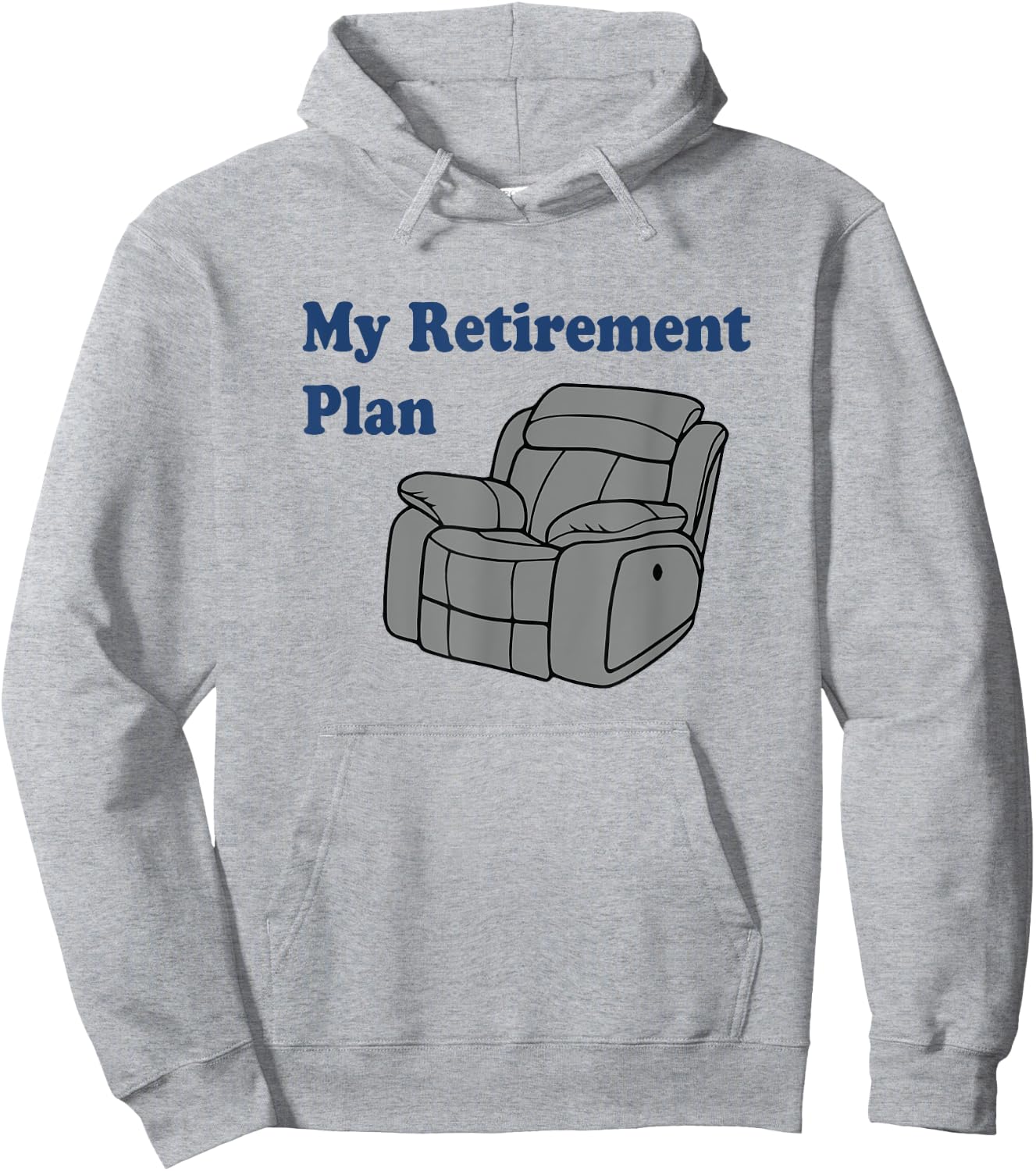 Retirement Plan Funny Retired Man Woman Hoodie - Hoodie | Ash