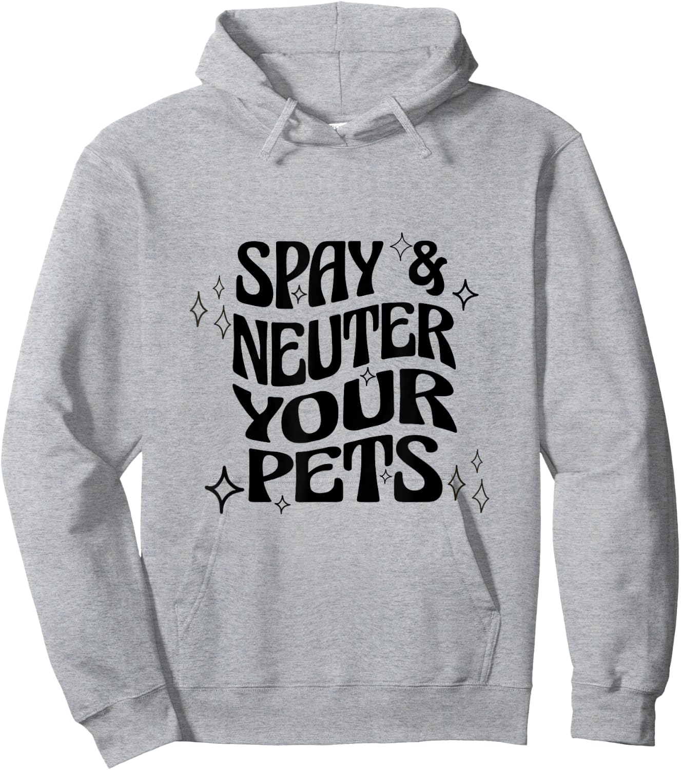Spay and Neuter Your Pets Retro Hoodie - Hoodie | Ash