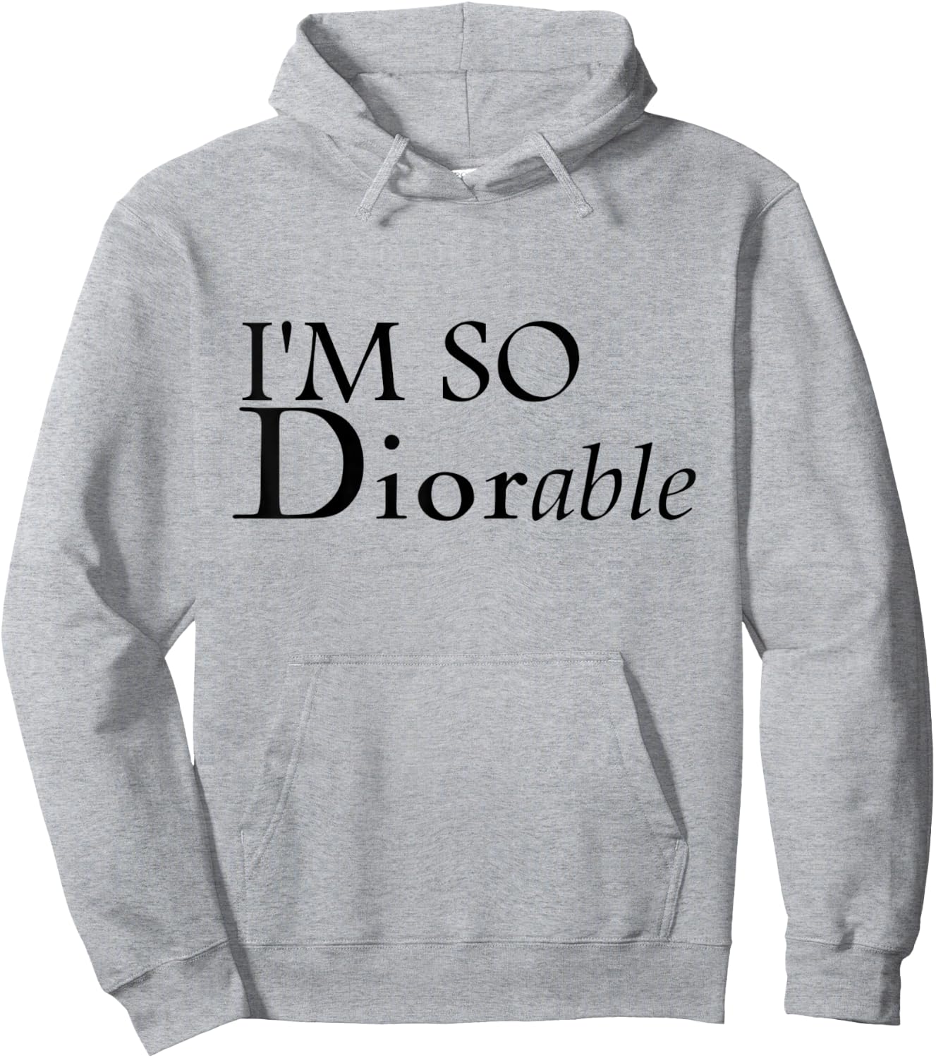 I'm So Diorable! Fashion Luxury Designer Hoodie - Hoodie | Ash