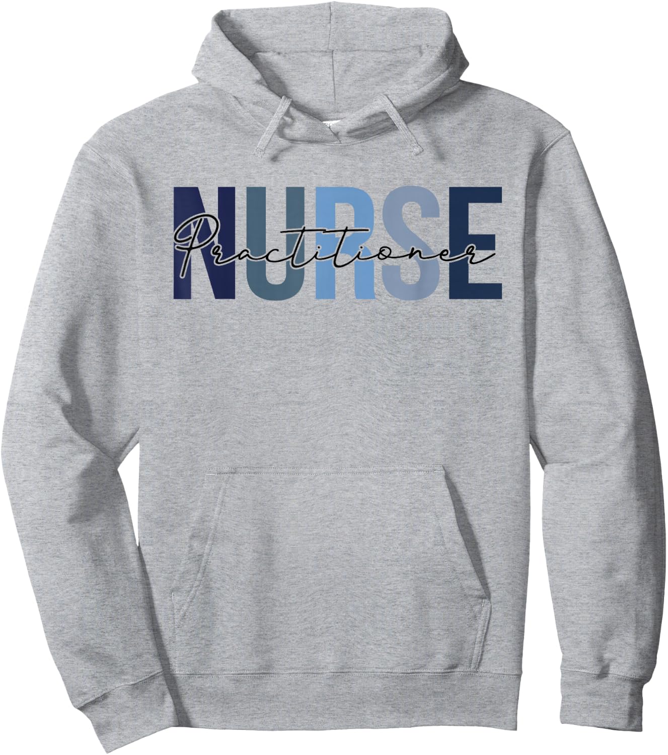 Retro Practitioner Nurse Gifts Nursing Apparel Hoodie - Hoodie | Ash