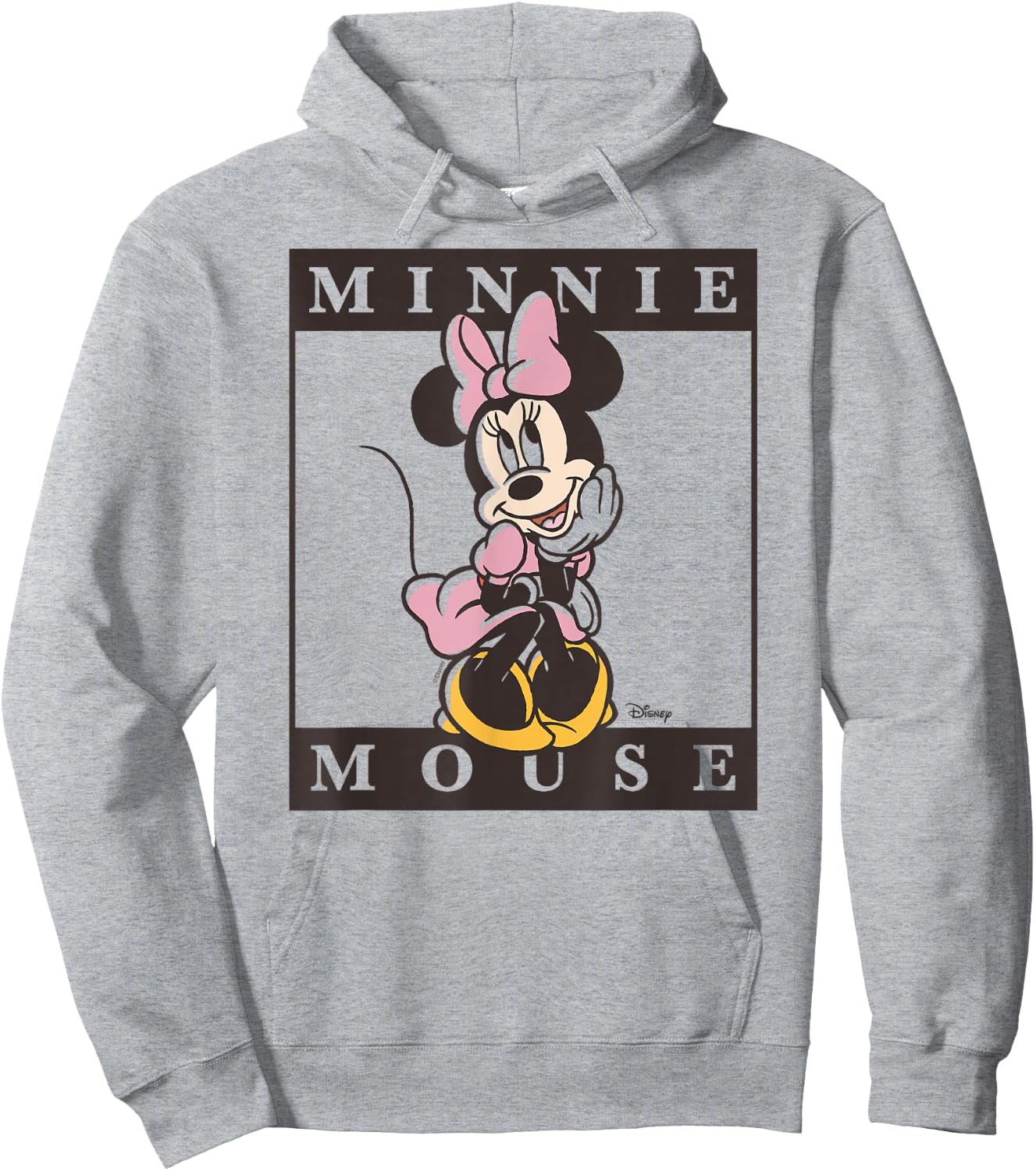 Minnie - Type Block Hoodie - Hoodie | Ash