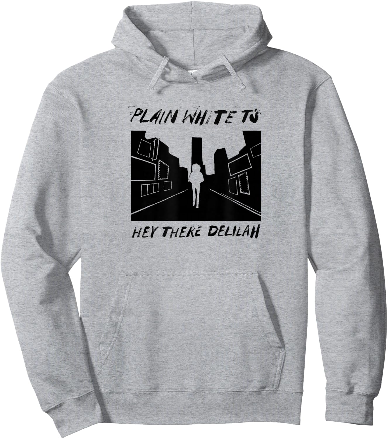 Plain White T's - Hey There Deliliah Hoodie - Hoodie | Ash