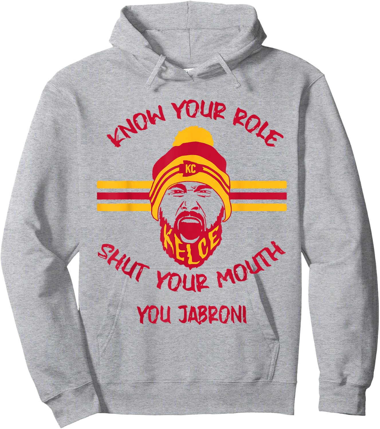 Know Your Role Shut Your Mouth Hoodie - Hoodie | Ash