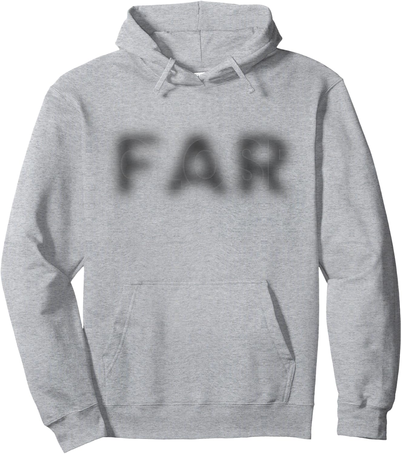 Close Far Illusion Hoodie - Hoodie | Ash