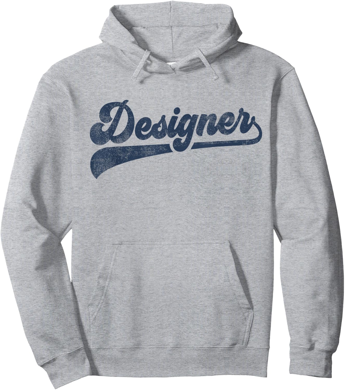 Designer Cute Vintage Graphic Hoodie - Hoodie | Ash