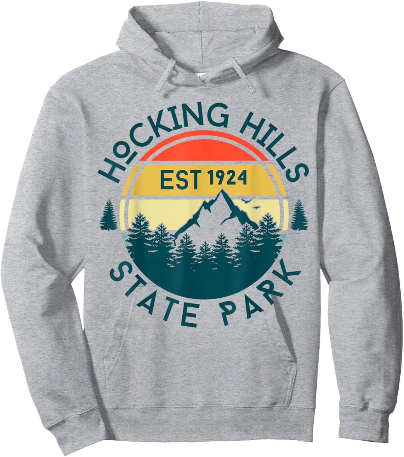 Hocking Hills Hoodie - Hoodie | Ash