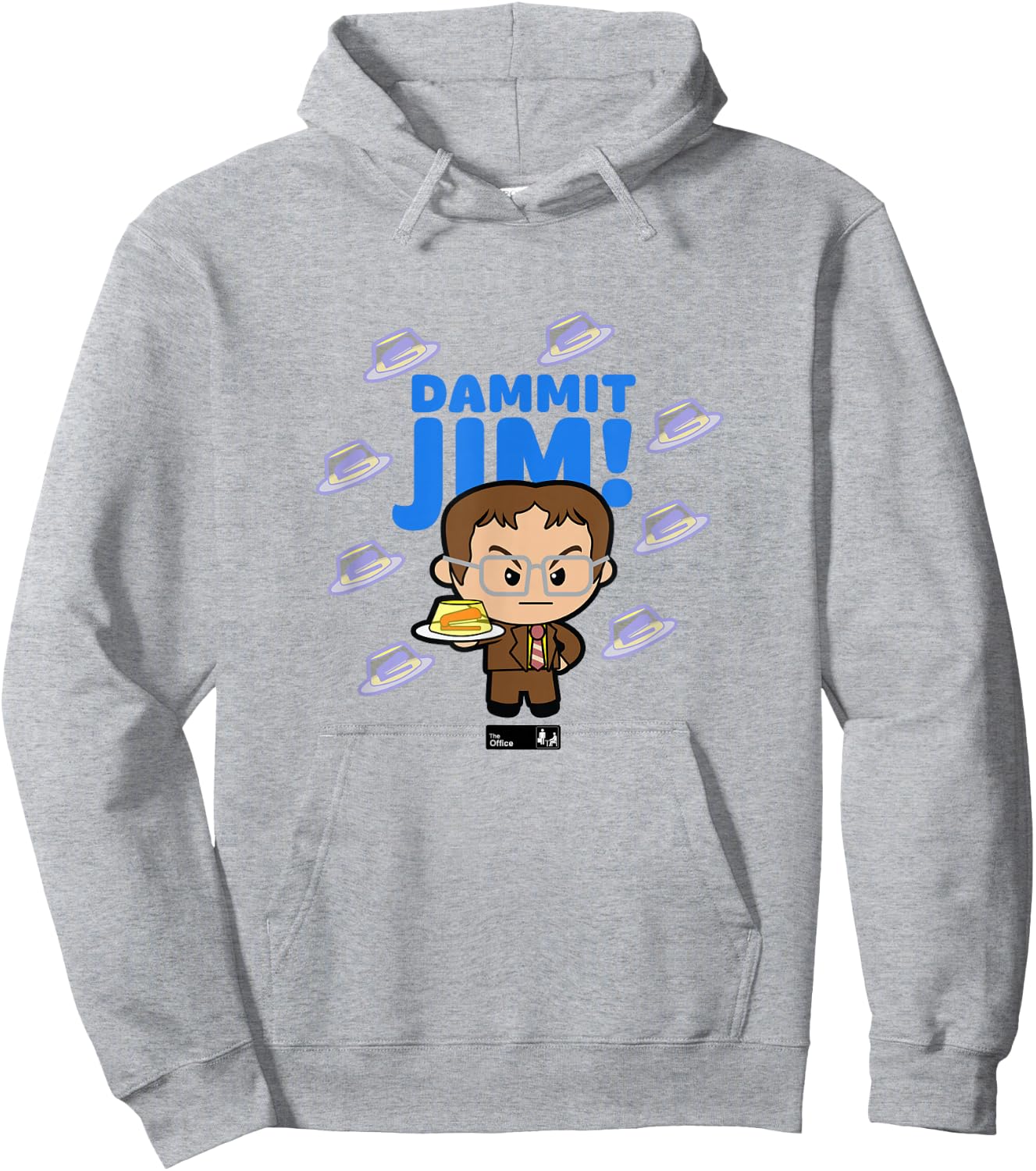 The Office Cute Dwight Hoodie - Hoodie | Ash