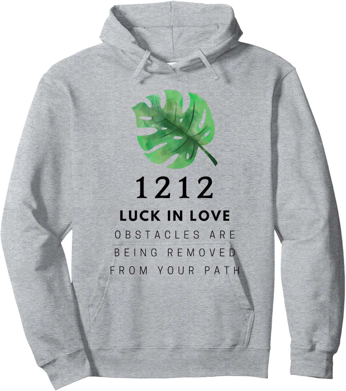 1212 Angel Number Spiritual Guide Message Hoodie - Hoodie | Ash