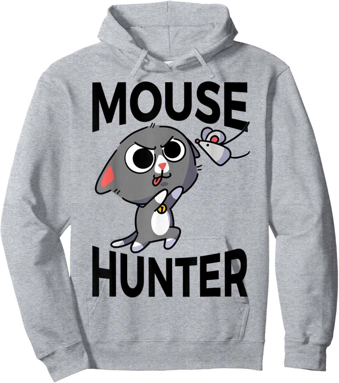 Mouse Hunter Hoodie - Hoodie | Ash
