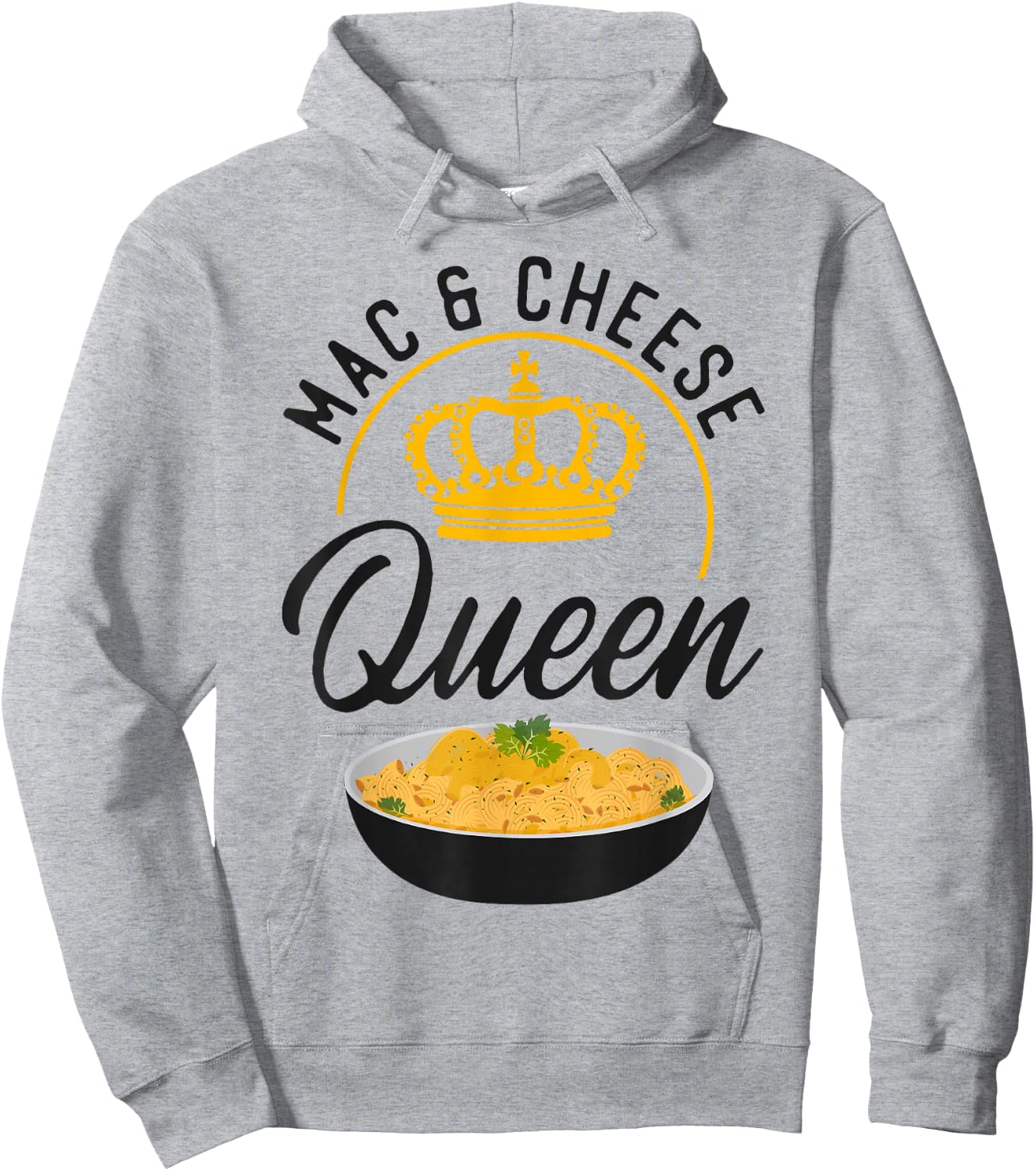 Mac And Cheese Queen Mac & Cheese Queen Hoodie - Hoodie | Ash