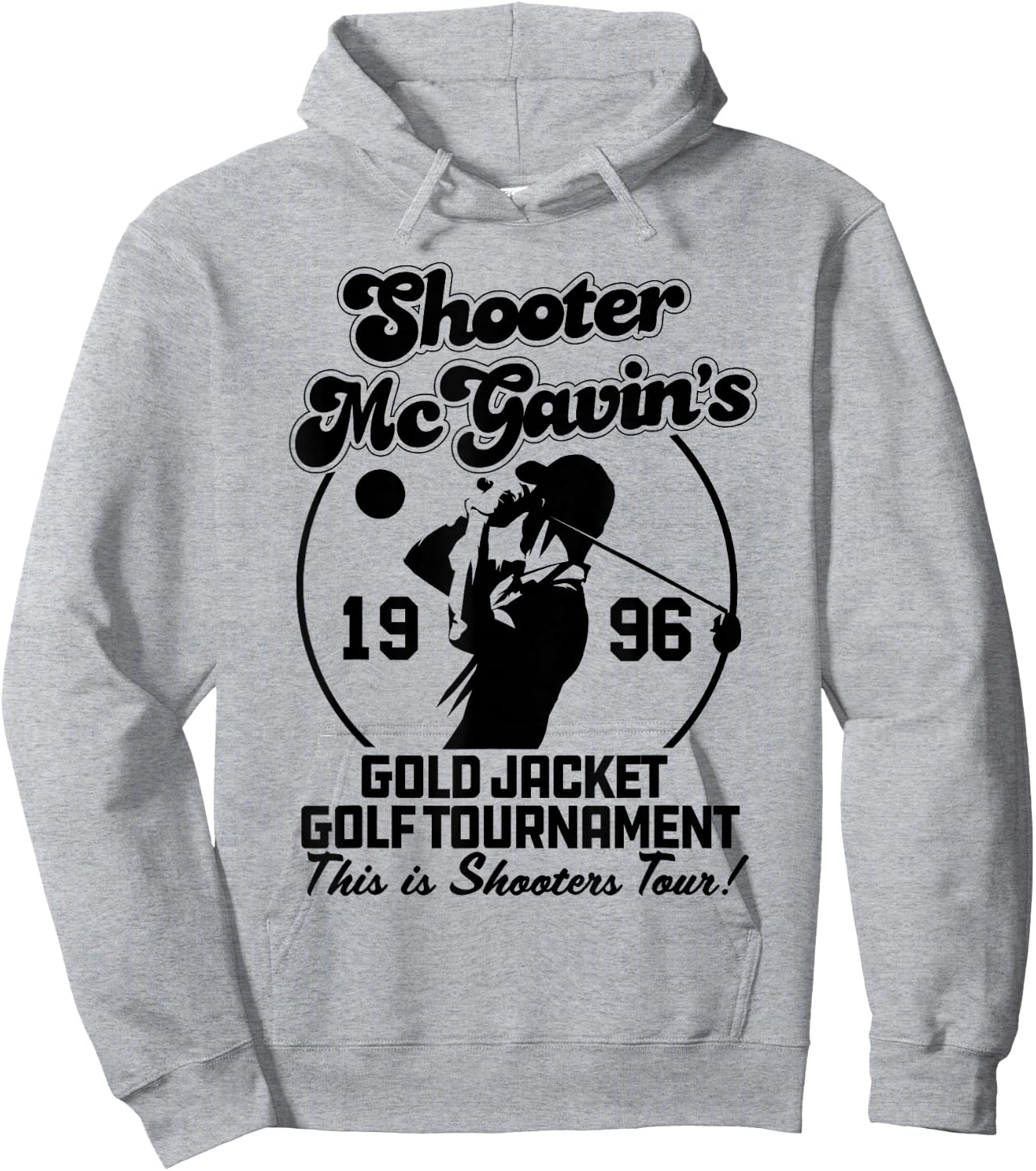 Shooter McGavin's Gold Jacket Golf Tournament Hoodie - Hoodie | Ash