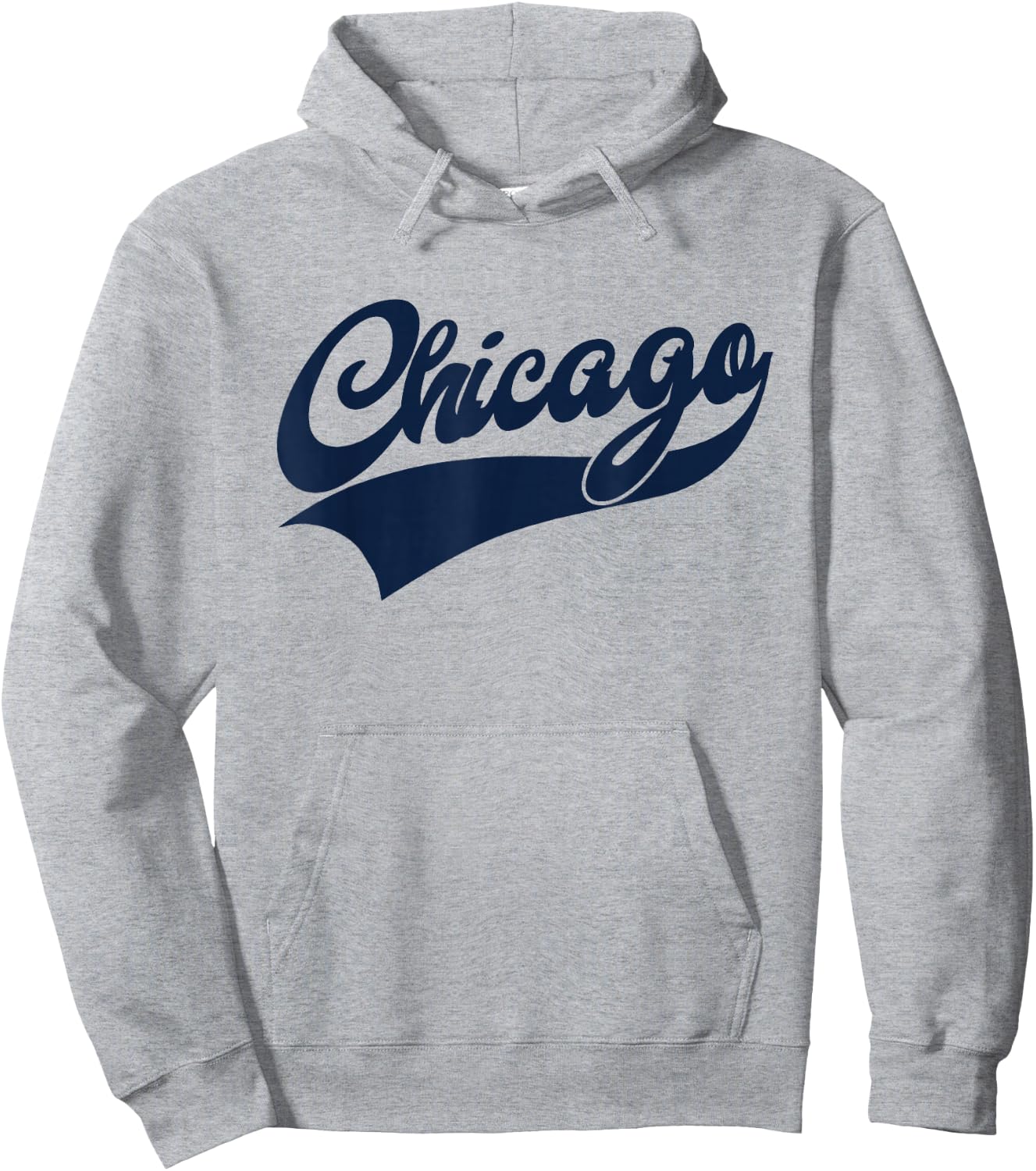 CHICAGO - Athletic Throwback Design - Classic Hoodie - Hoodie | Ash