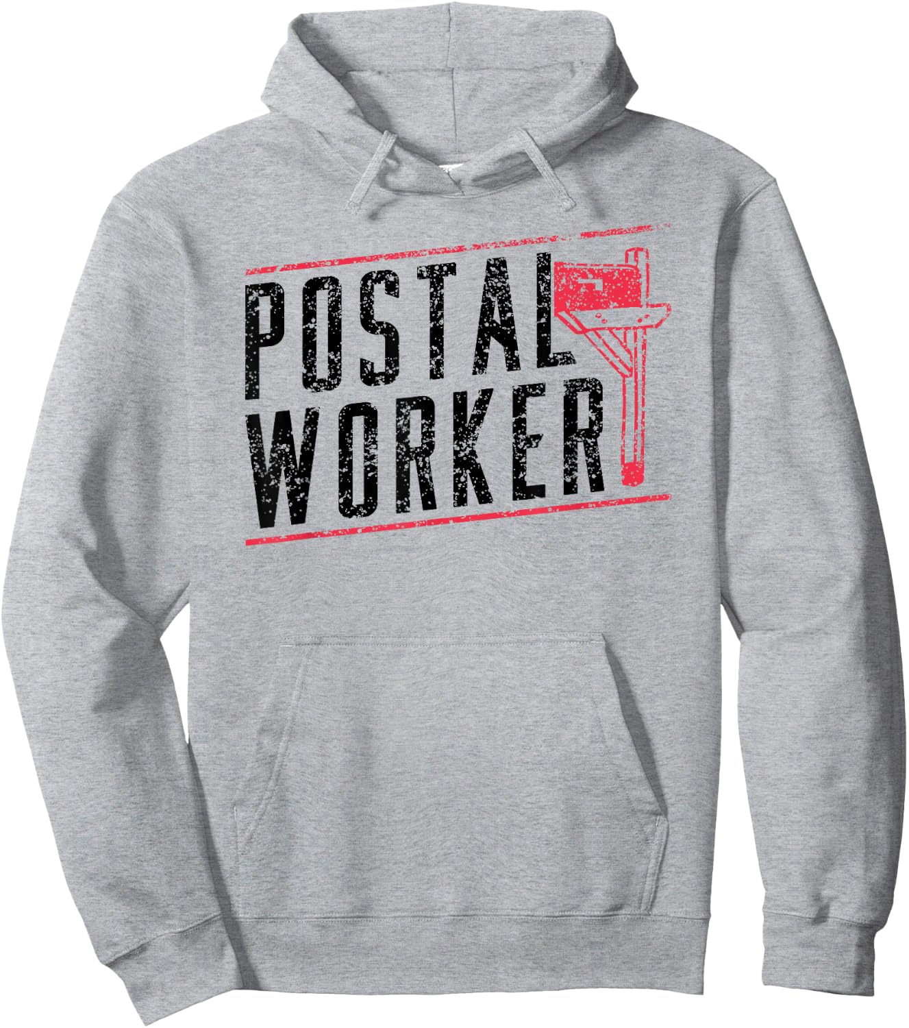 Postal Worker Courier Postman Mailman Mail Hoodie - Hoodie | Ash