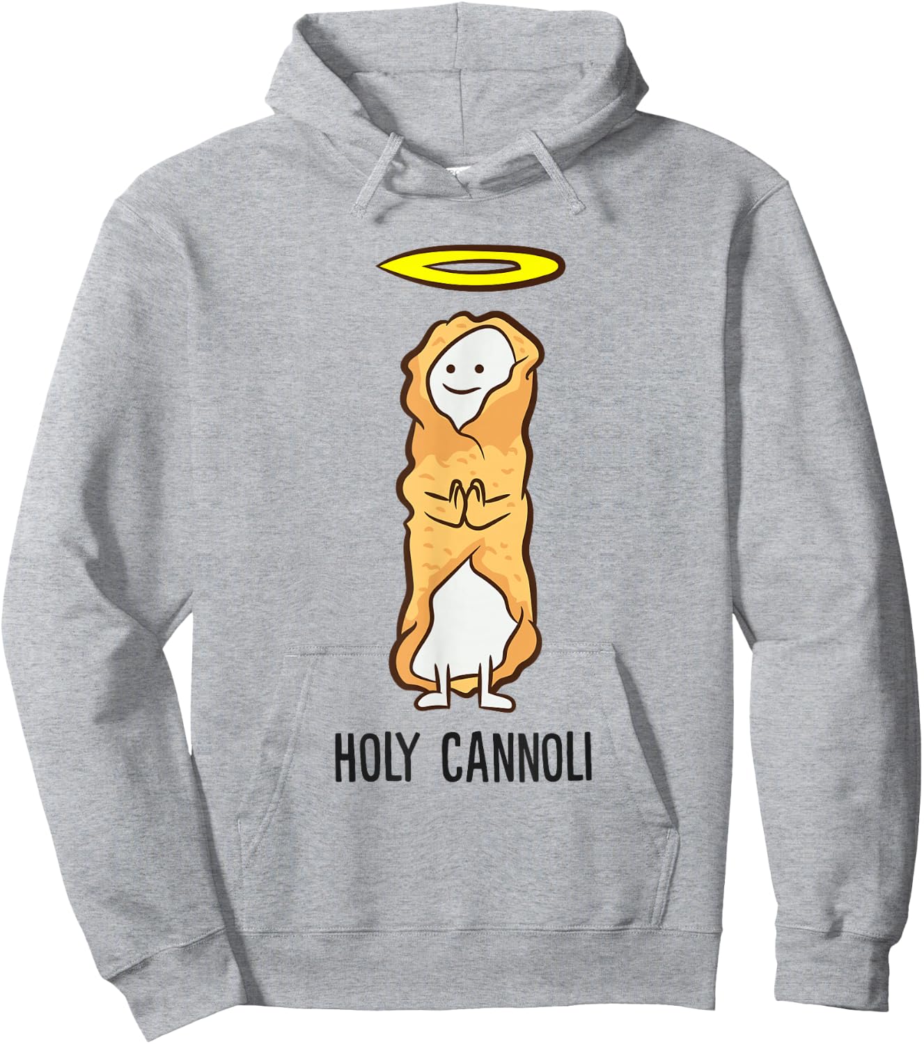 Funny Cannoli Lover Holy Cannoli Hoodie - Hoodie | Ash