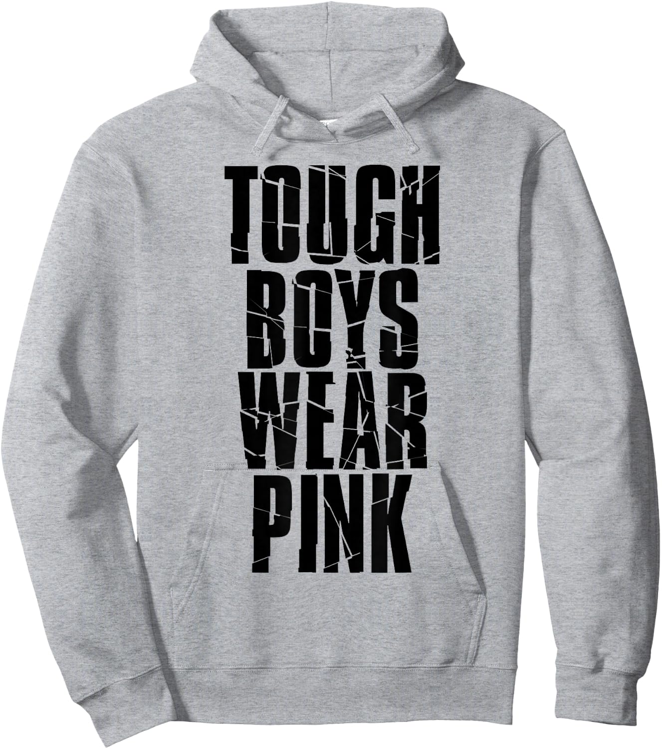 Tough Boys Wear Pink Hoodie - Hoodie | Ash