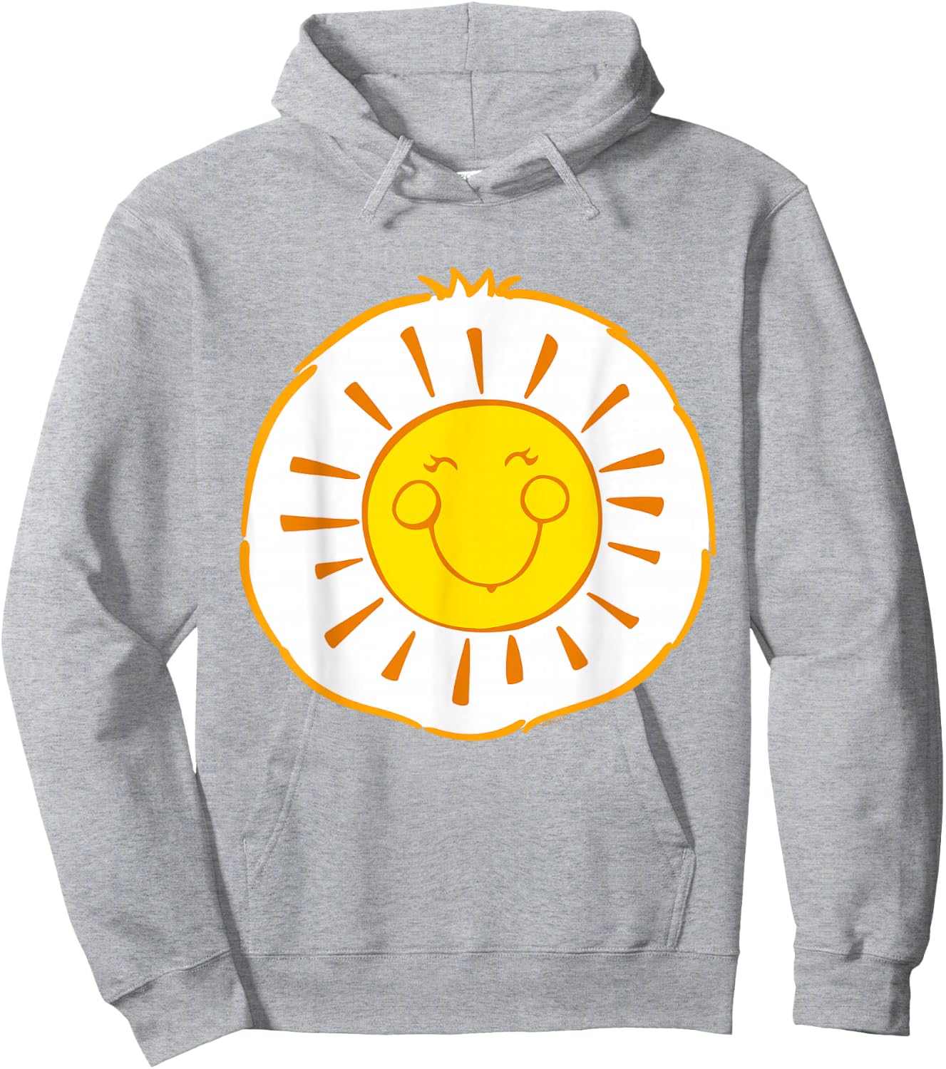Care Bears Funshine Belly Halloween Costume Hoodie - Hoodie | Ash