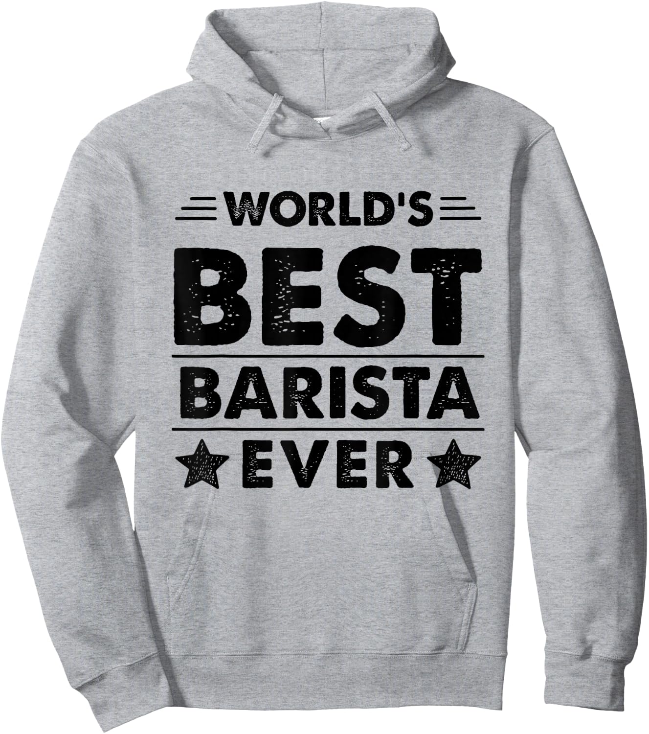 World's Best Barista Ever Hoodie - Hoodie | Ash