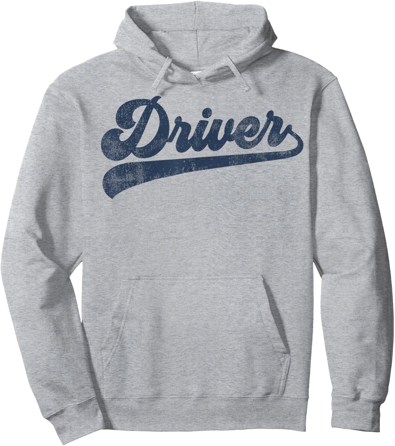 Driver Cute Vintage Graphic Driving Hoodie - Hoodie | Ash